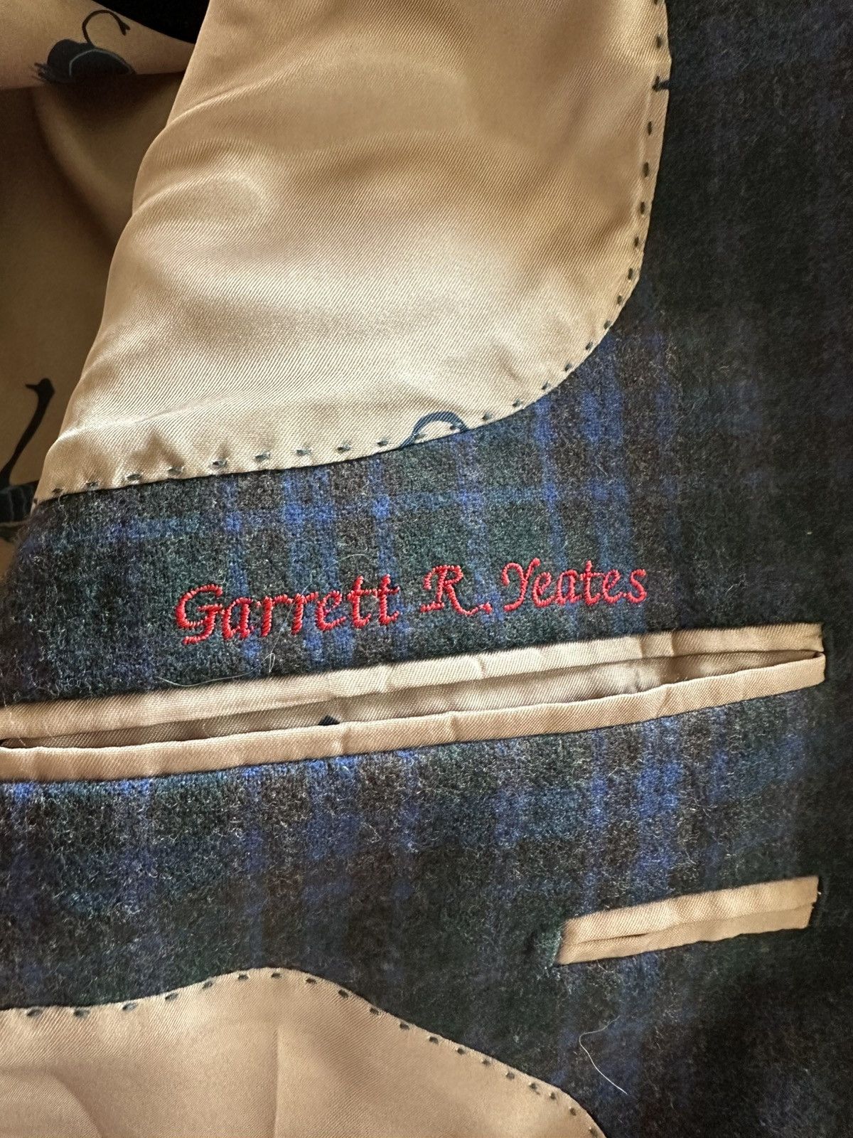 Other Ariston Wool Plaid Blazer Luxury Italian | One-of-a-Kind Size 38S - 7 Thumbnail
