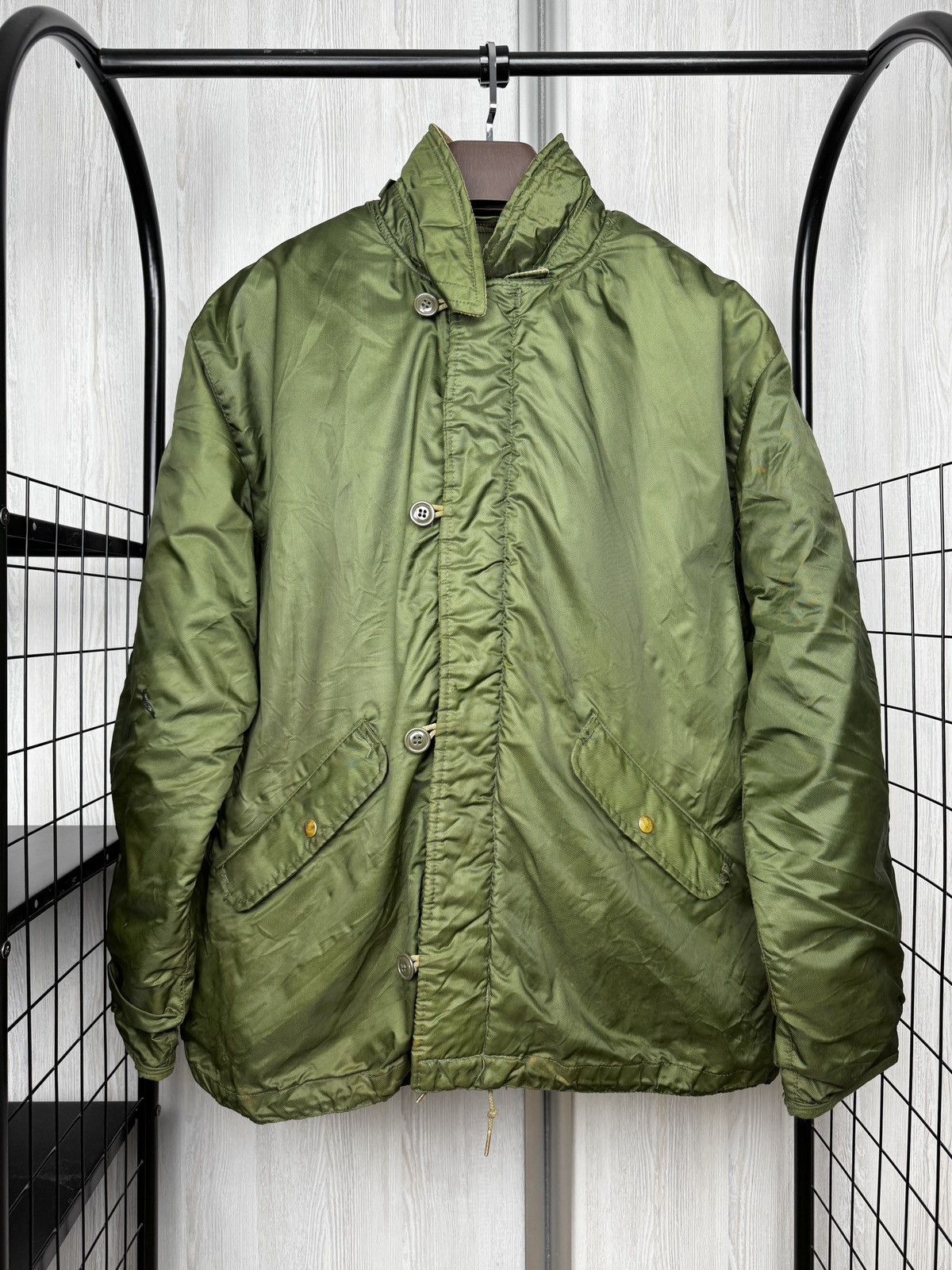 Alpha Industries Alpha industries 70s A-1 US Navy Extreme Cold Weather Jacket Size US XL / EU 56 / 4 - 7 Thumbnail