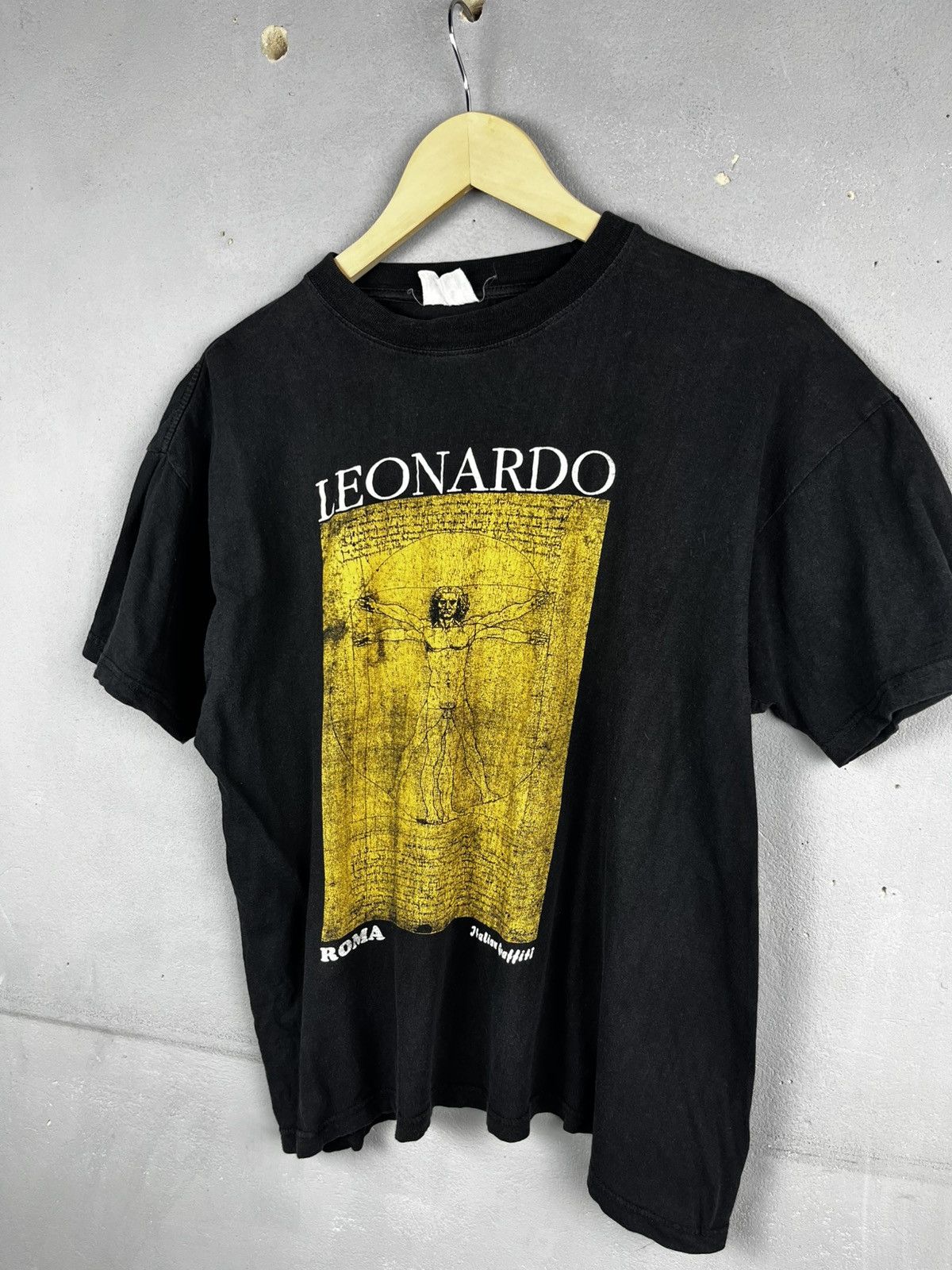 Vintage Vintage Leonardo Da Vinci Art Shirt Size Size US S / EU 44-46 / 1 - 3 Thumbnail