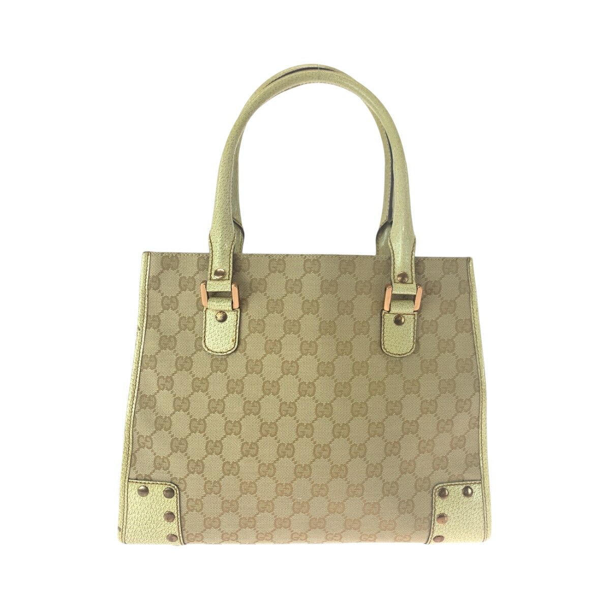 Gucci Gucci GG Canvas 2Way Bag 124260 Canvas Shoulder Bag 124260 in Beige, Women's