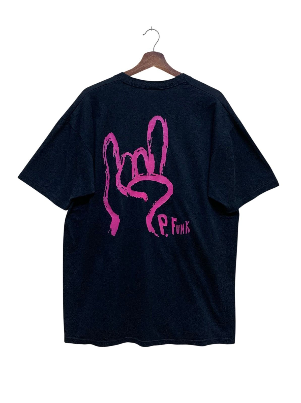Band Tees × Vintage Vintage Funk Band Parliament Funkadelic T-shirt 1990s Size US XL / EU 56 / 4 - 2 Thumbnail