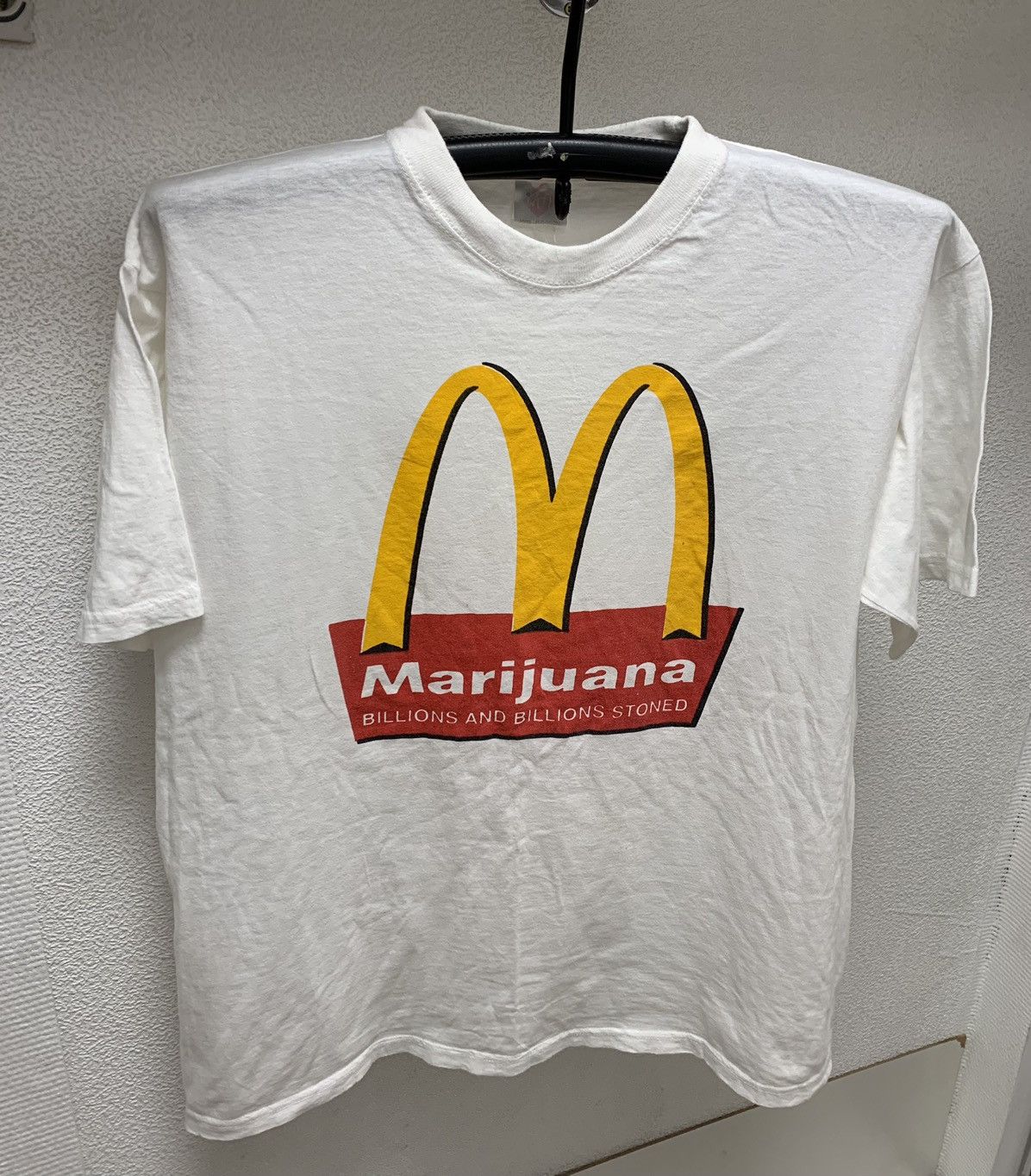 Vintage Marijuana Cannabis McDonald’s vintage 1990th 90th L-Xl sz Size US XL / EU 56 / 4 - 1 Thumbnail