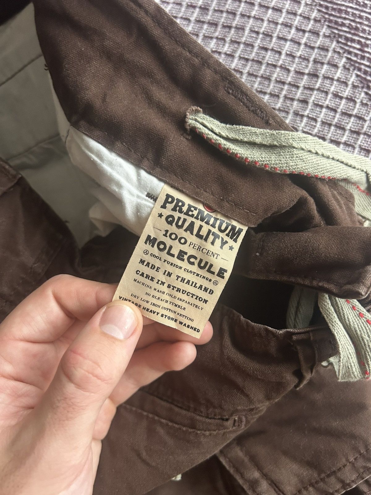 Vintage Vintage Molecule Cargo Shorts Y2K Japanese Style Size M-L Size US 34 / EU 50 - 10 Thumbnail