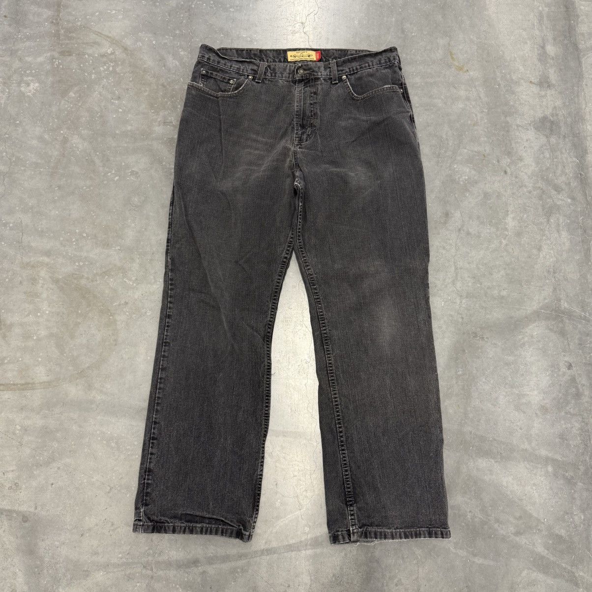 Vintage VINTAGE Y2K BLACK LOOSE BAGGY OLD NAVY DENIM SKATER JEANS Size US 36 / EU 52 - 1 Thumbnail