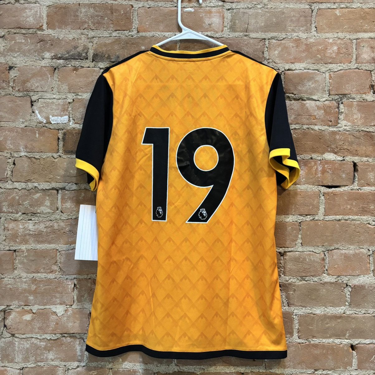 Adidas 2018-2019 Wolverhampton Wanderers Fc Adidas Soccer Jersey Size US L / EU 52-54 / 3 - 3 Thumbnail