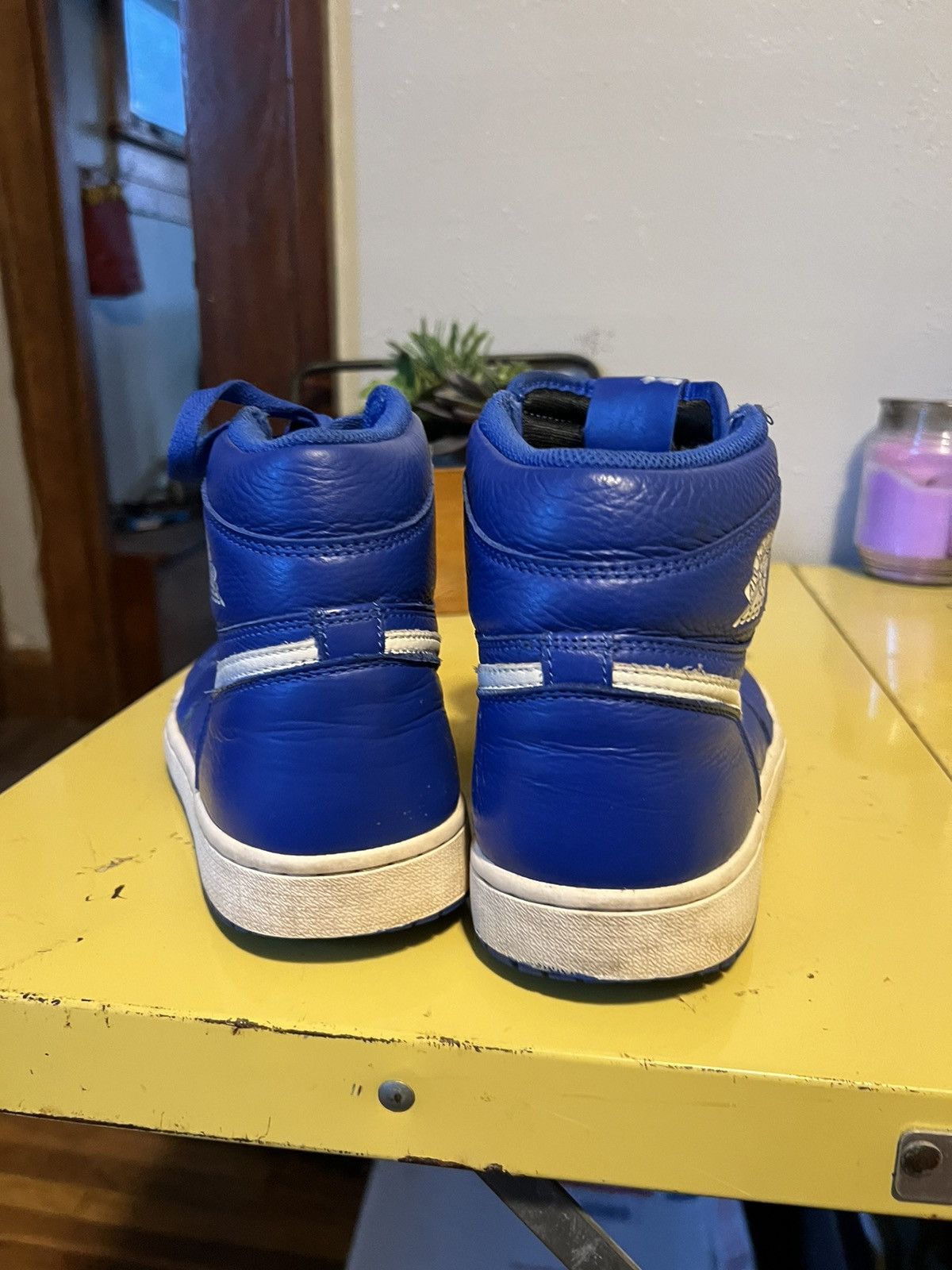 Nike Nike Jordan 1 Retro High OG Hyper Royal Sail Size 8.5 Size US 8.5 / EU 41-42 - 3 Thumbnail
