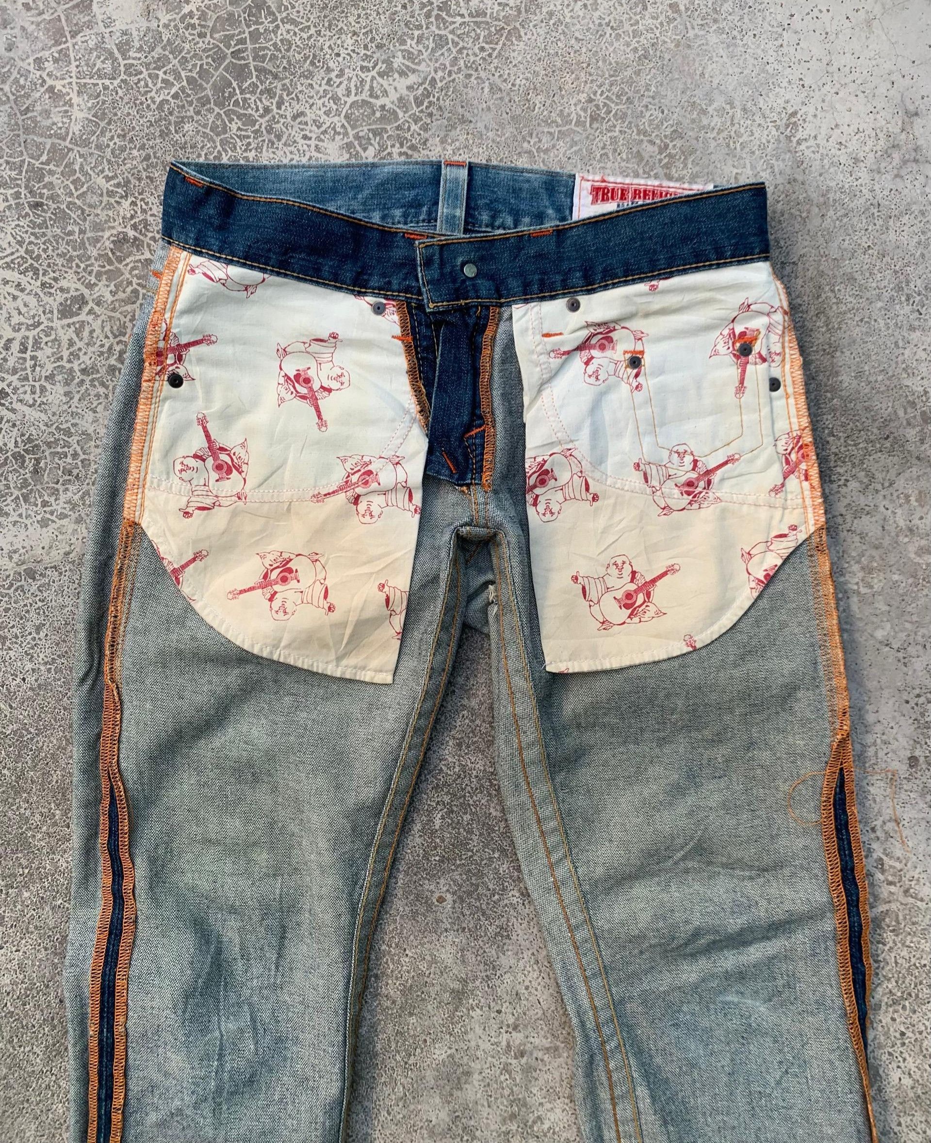True Religion Vintage True Religion Jeans Section Bobby Pants Size US 32 / EU 48 - 5 Thumbnail