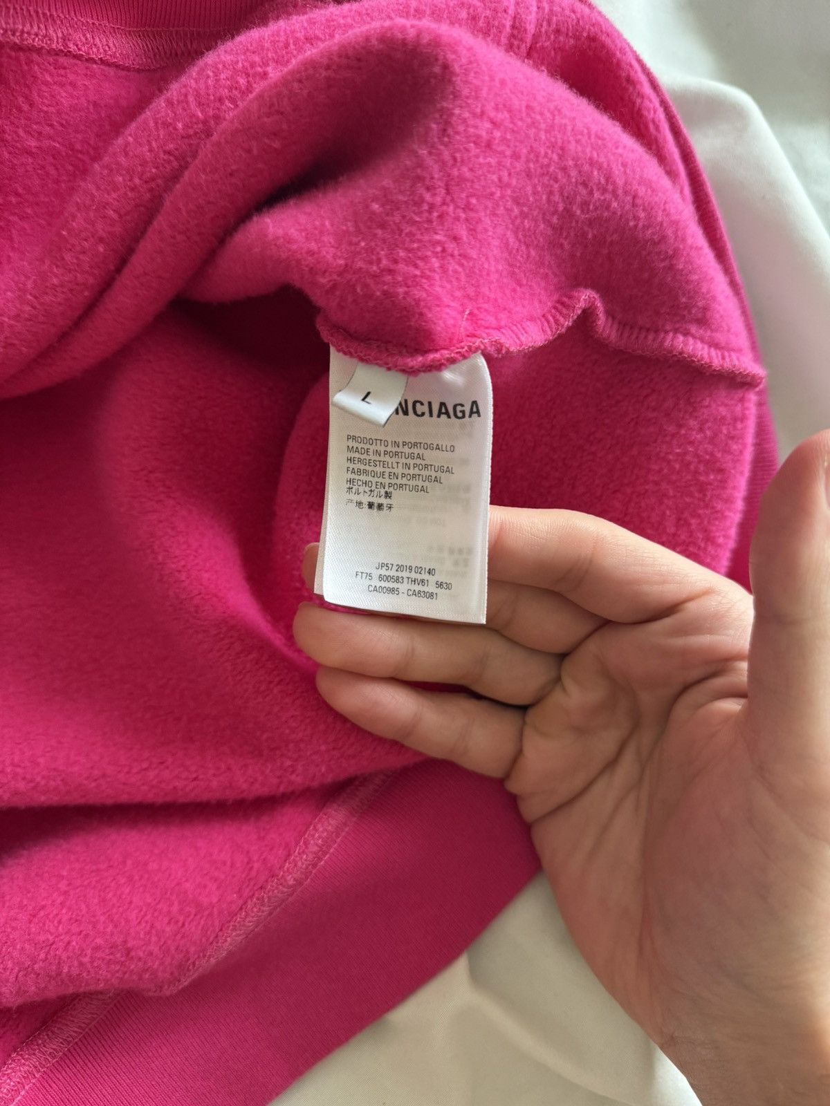 Balenciaga Balenciaga Bonjour Hoodie Size US L / EU 52-54 / 3 - 6 Thumbnail