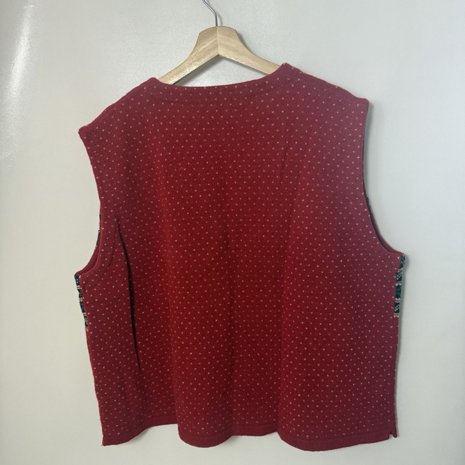 Eddie Bauer Eddie Bauer Sweater Vest Fair Isle Wool Cabincore Gorpcore Size XXL / US 16-18 / IT 52-54 - 2 Thumbnail