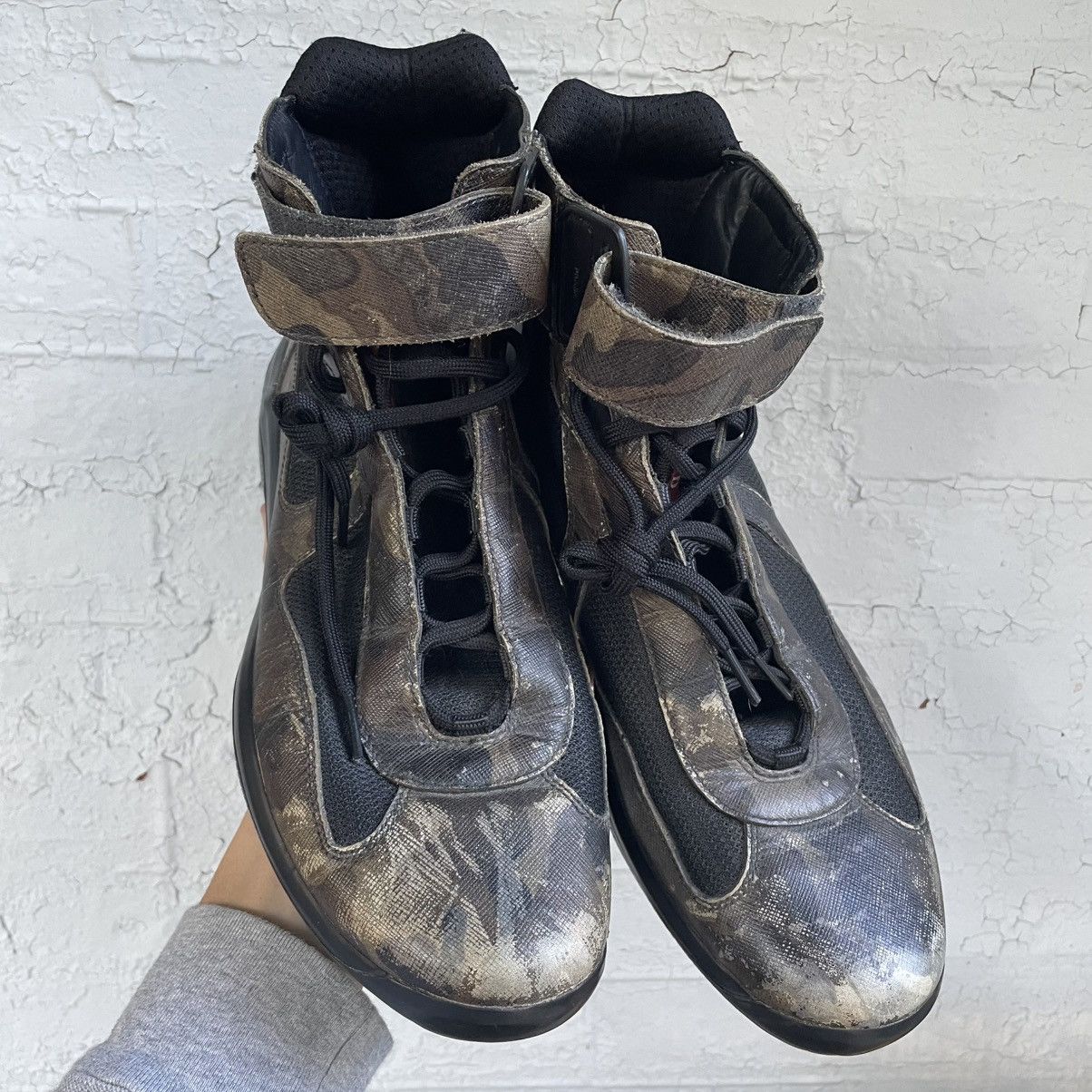 Prada Prada cup high camo Size US 9 / EU 42 - 3 Thumbnail