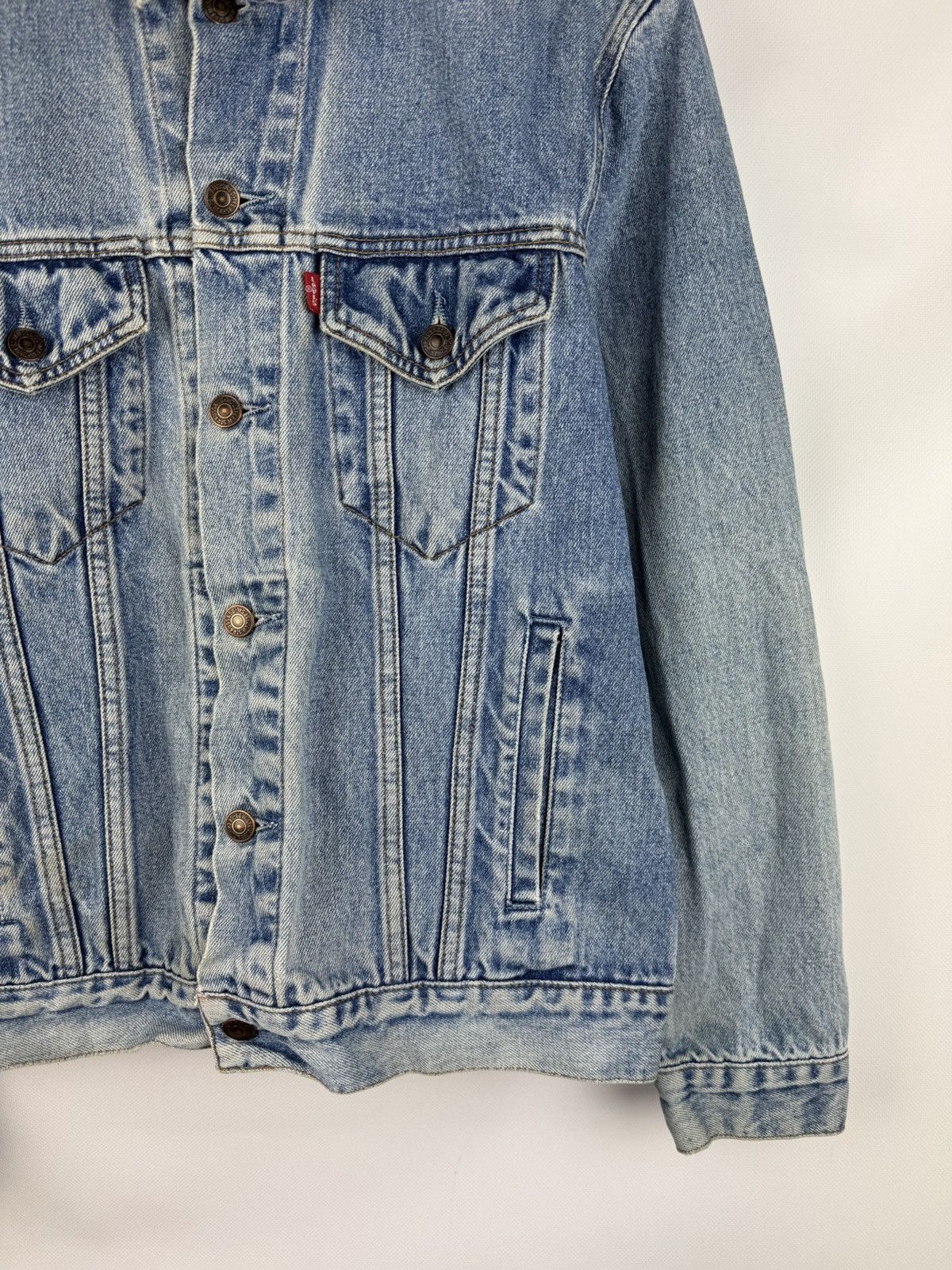 Levi's VTG 90s Levi’s Type 3 Light Blue Washed Denim Trucker Jacket Size US M / EU 48-50 / 2 - 4 Thumbnail