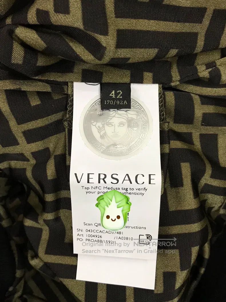 Fendi Fendi Versace Collaboration Old Logo Jacket Size S / US 4 / IT 40 - 5 Thumbnail