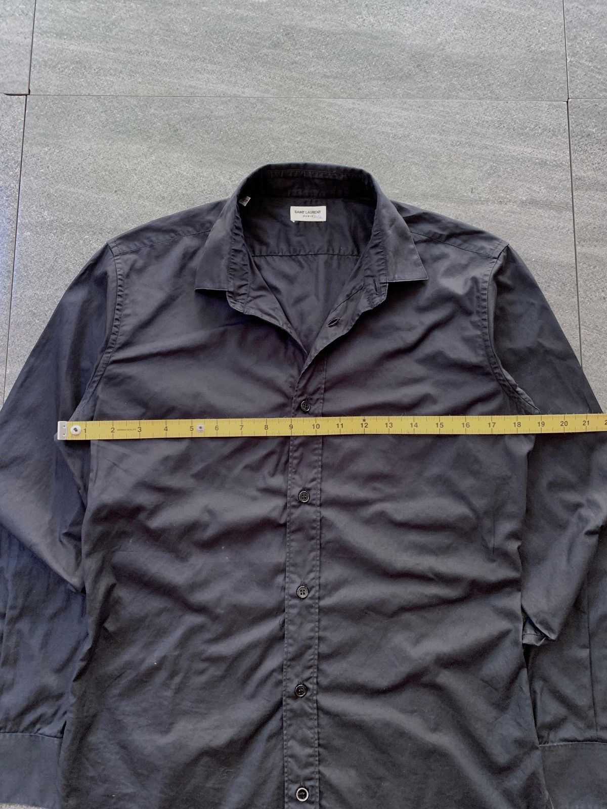 Saint Laurent Paris FREE TAX! Formal Ls Shirts by Hedi Slimane Size US M / EU 48-50 / 2 - 9 Thumbnail