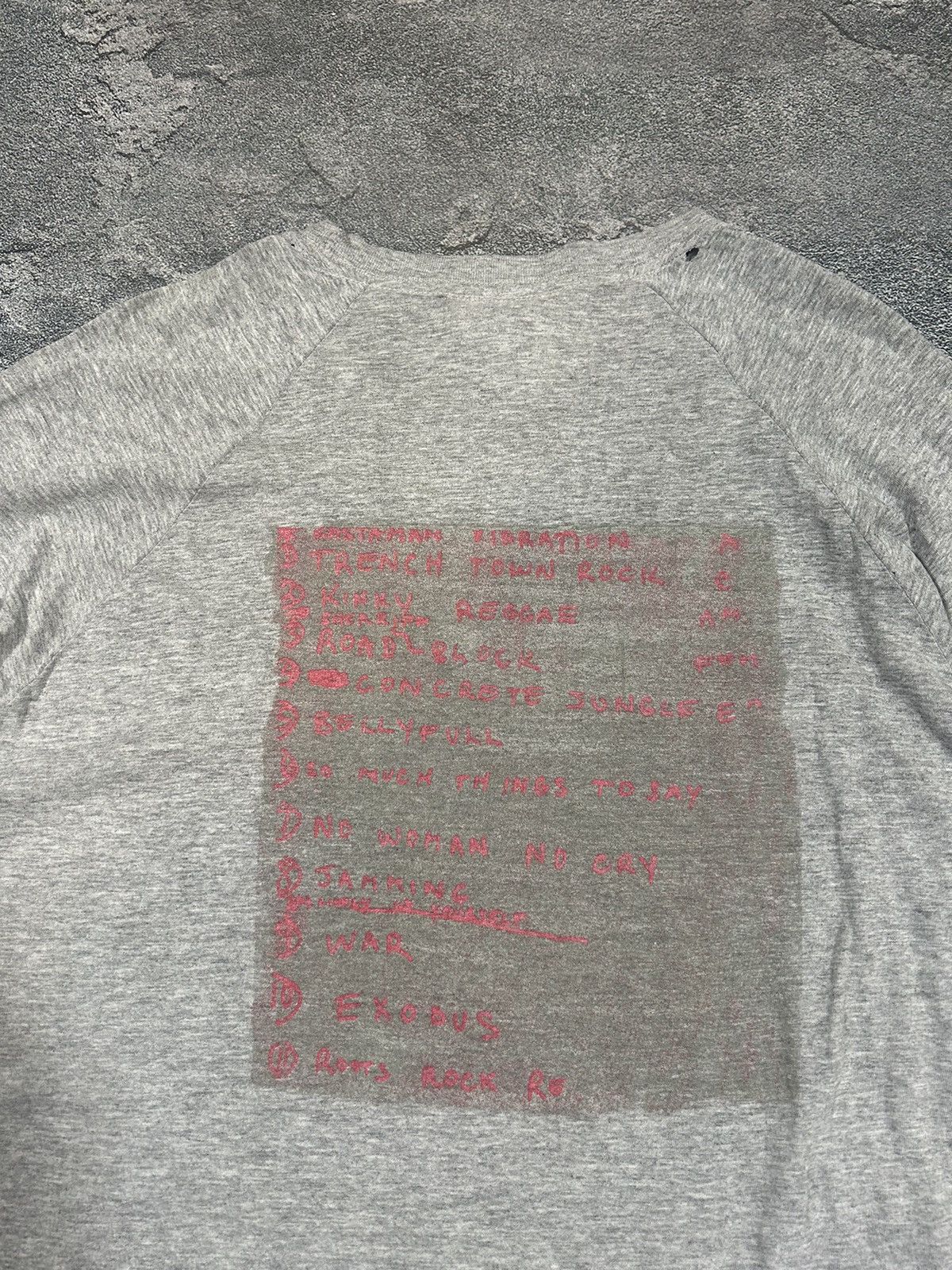 Band Tees × Rap Tees × Vintage Rare Vintage 80s Tour Bob Marley Size US XL / EU 56 / 4 - 6 Thumbnail