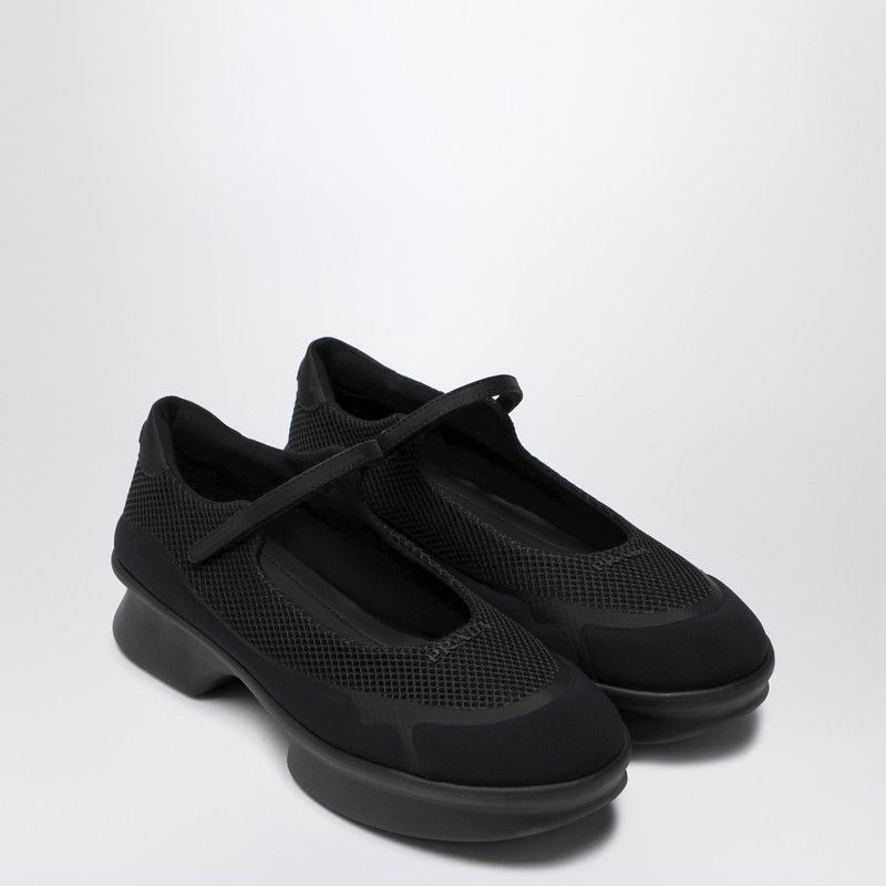 Prada Prada Black Mesh Ballerina Size US 8.5 / IT 38.5 - 1 Thumbnail