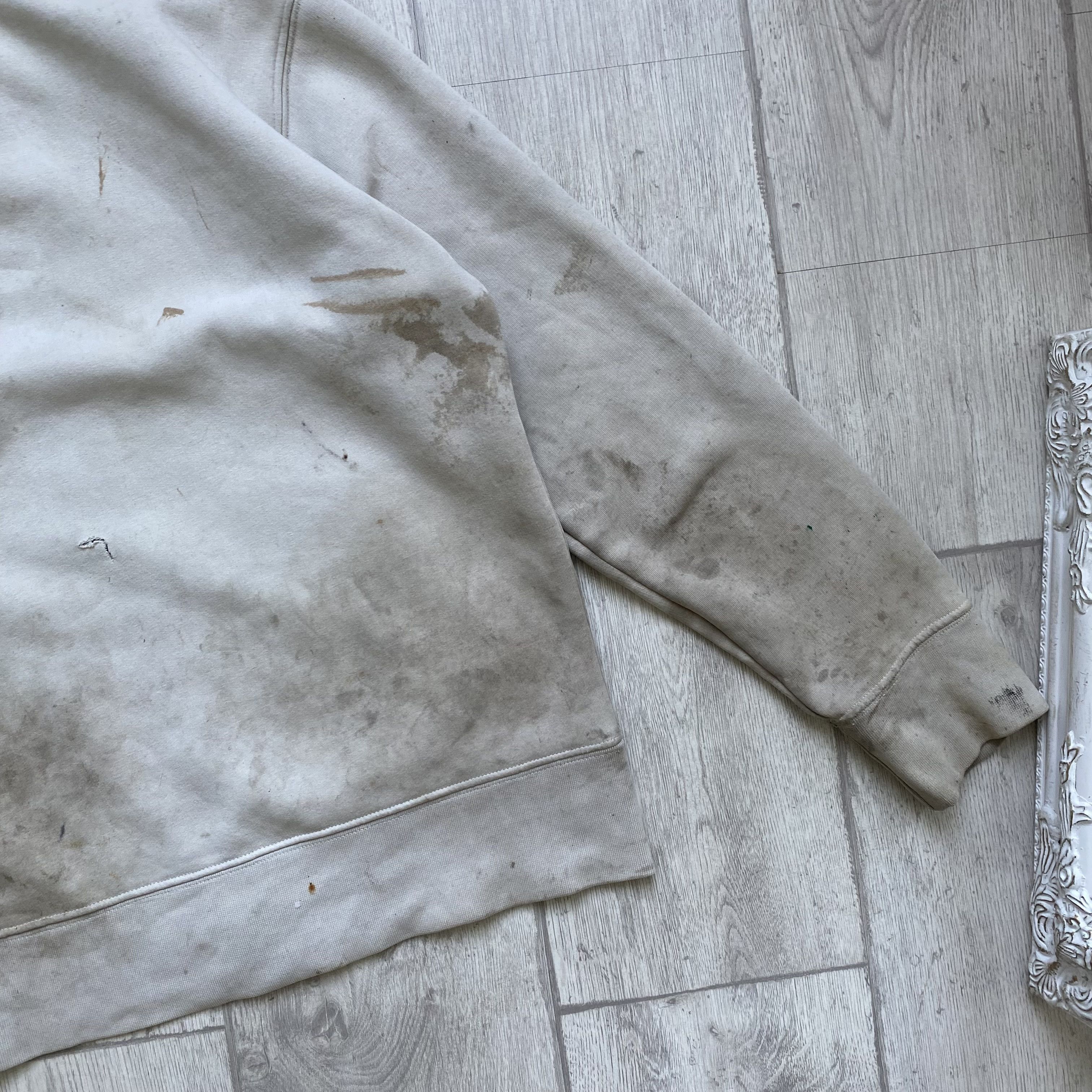 Diesel 👷🏼‍♂️Vintage Diesel Trashed zip hoodie Big logo Carhartt Size US S / EU 44-46 / 1 - 10 Thumbnail