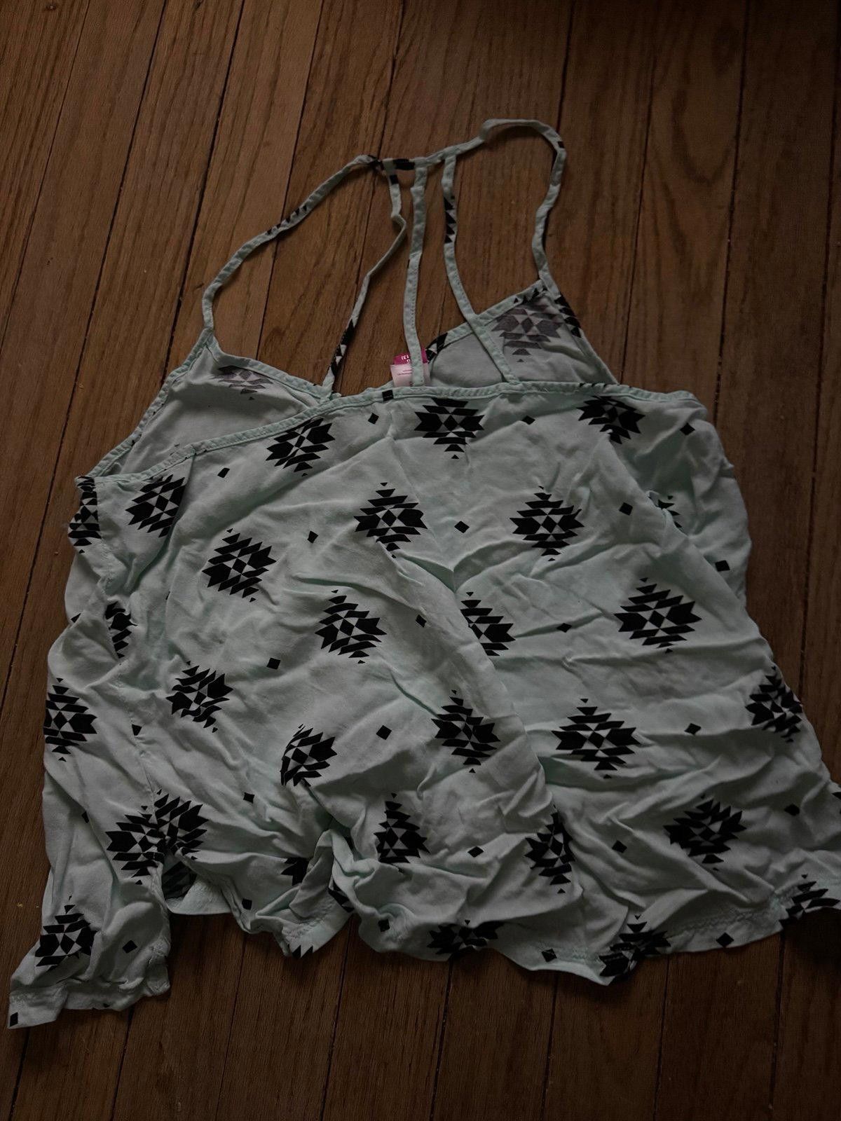 Designer No Boundaries Women’s Large Teal Tanktop Shirt Size L / US 10 / IT 46 - 3 Thumbnail