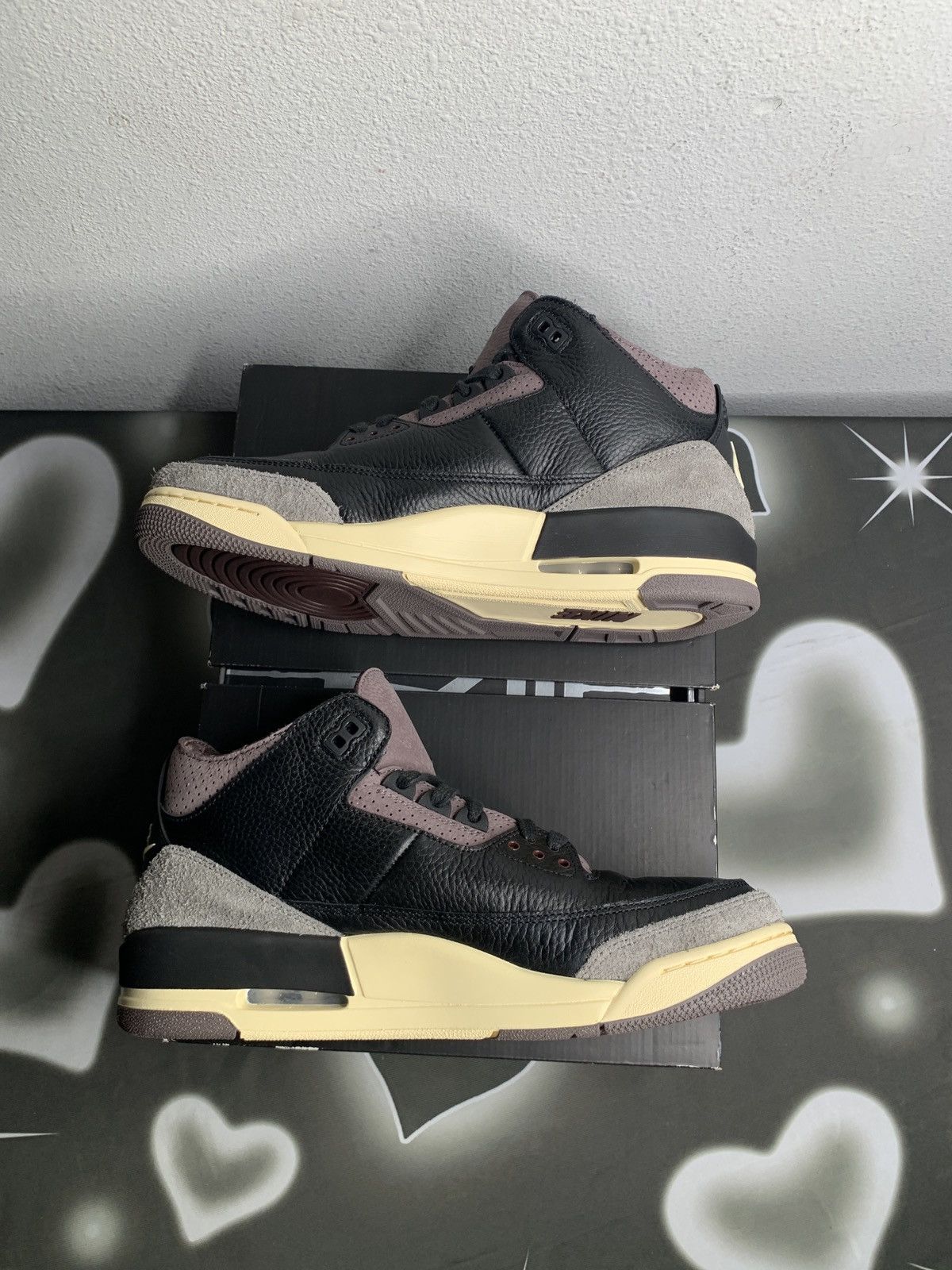 Nike A Ma Maniere X Air Jordan 3 Retro While you were sleeping Size US 11 / EU 44 - 3 Thumbnail
