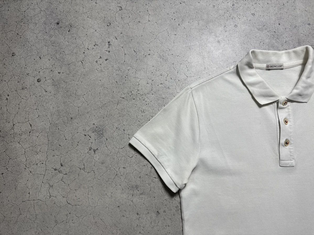 Moncler Moncler Maglia Polo Manica Corta Luxury Shirt White Size S Size US S / EU 44-46 / 1 - 3 Thumbnail