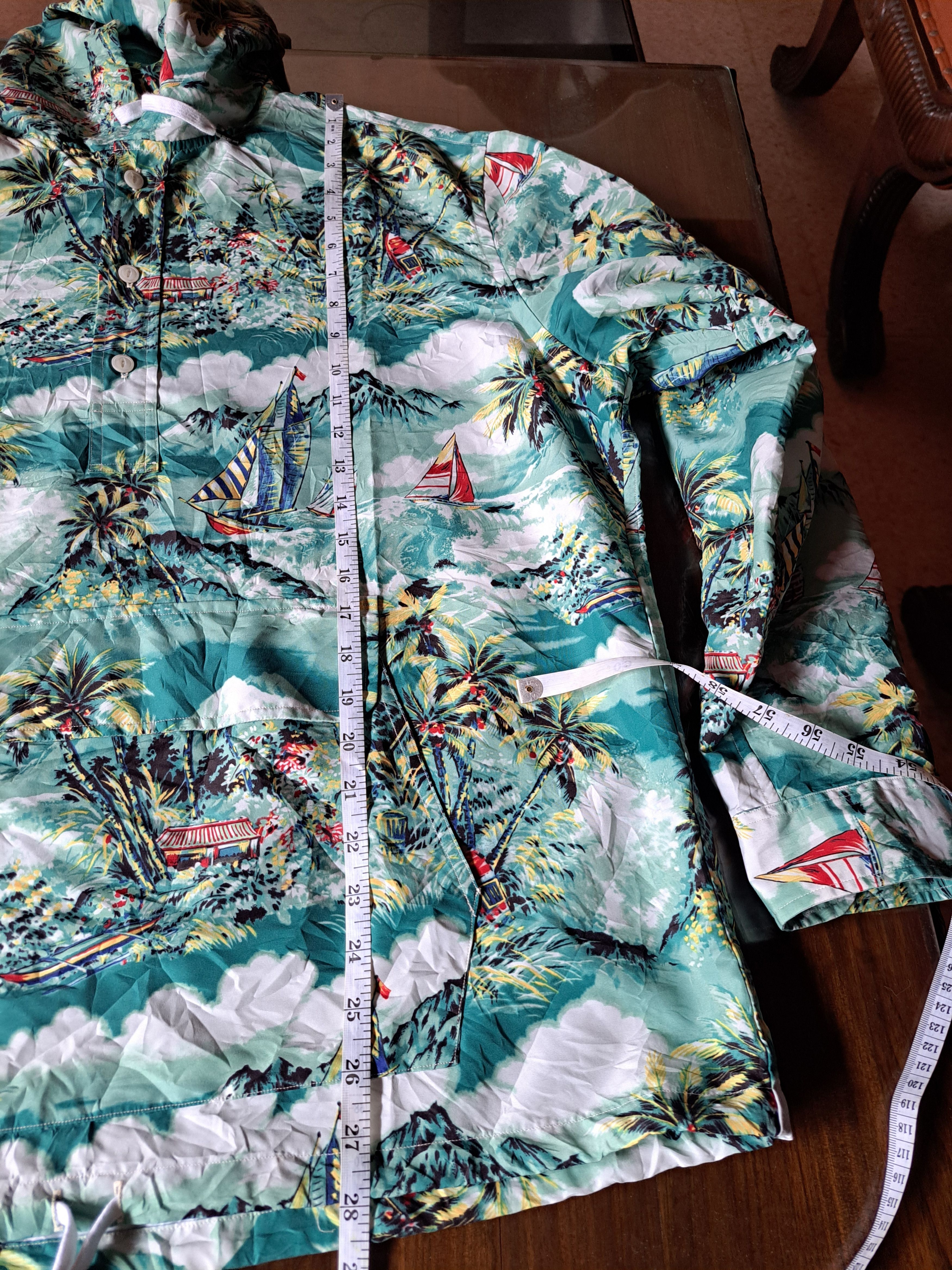 Polo Ralph Lauren Polo Ralph Lauren Sailing Anorak Light Jacket Hawaiian Sz L Size US L / EU 52-54 / 3 - 12 Thumbnail