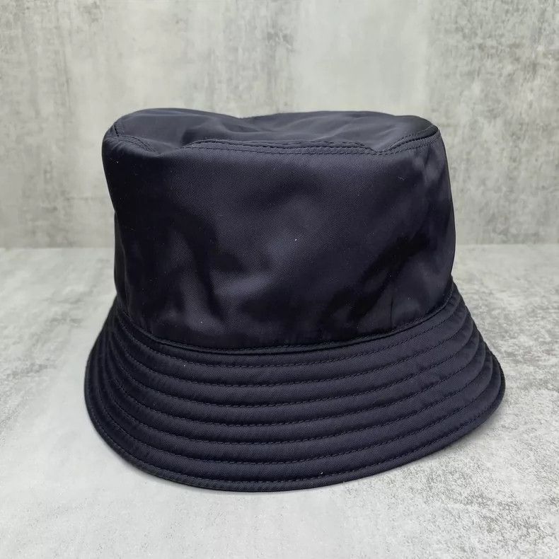 Prada PRADA Black Fisherman Hat Size S -2505 Size ONE SIZE - 4 Thumbnail
