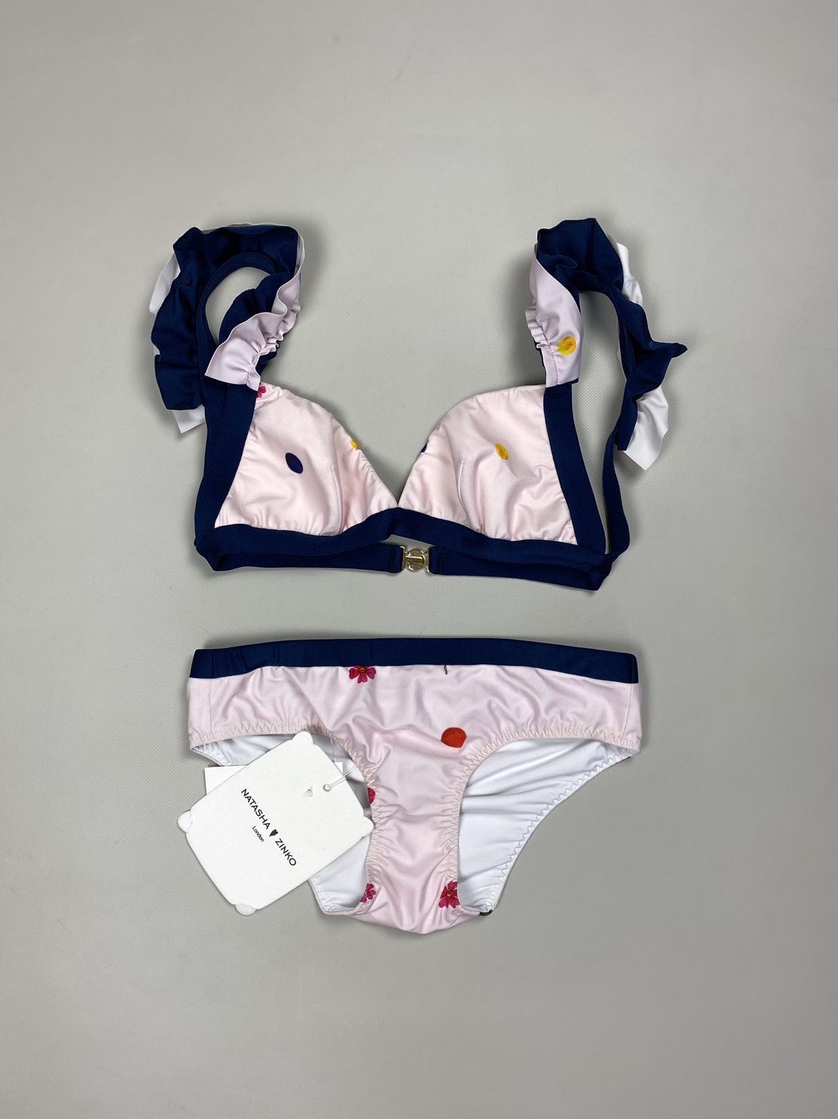 Natasha Zinko BNWT! Natasha Zinko Neoprene Bikini 2 Piece swim suit Size XS / US 0-2 / IT 36-38 - 1 Thumbnail