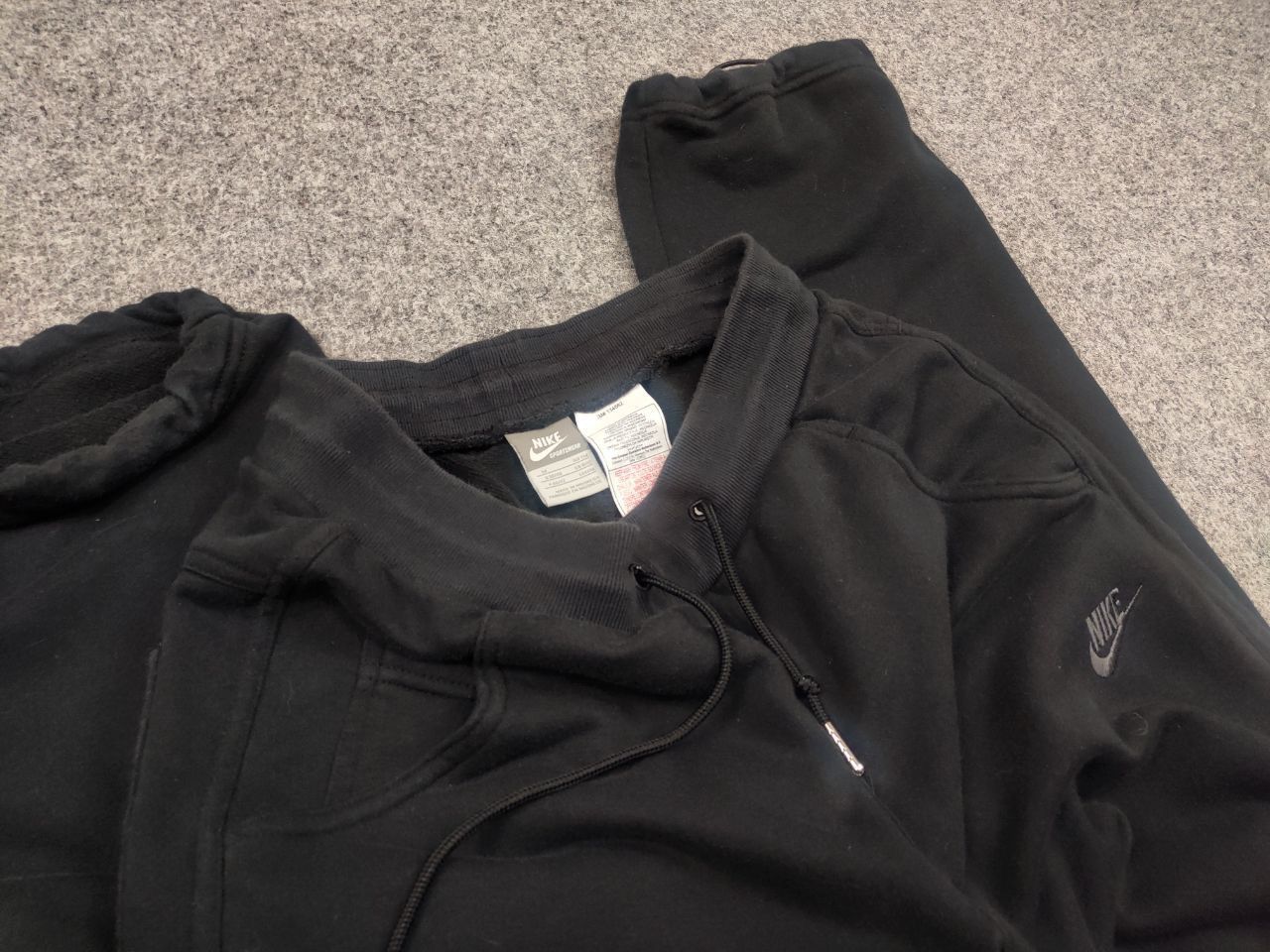 Nike Nike Vintage track drawstring Black Baggy Pants Y2K Style Size US 32 / EU 48 - 12 Thumbnail