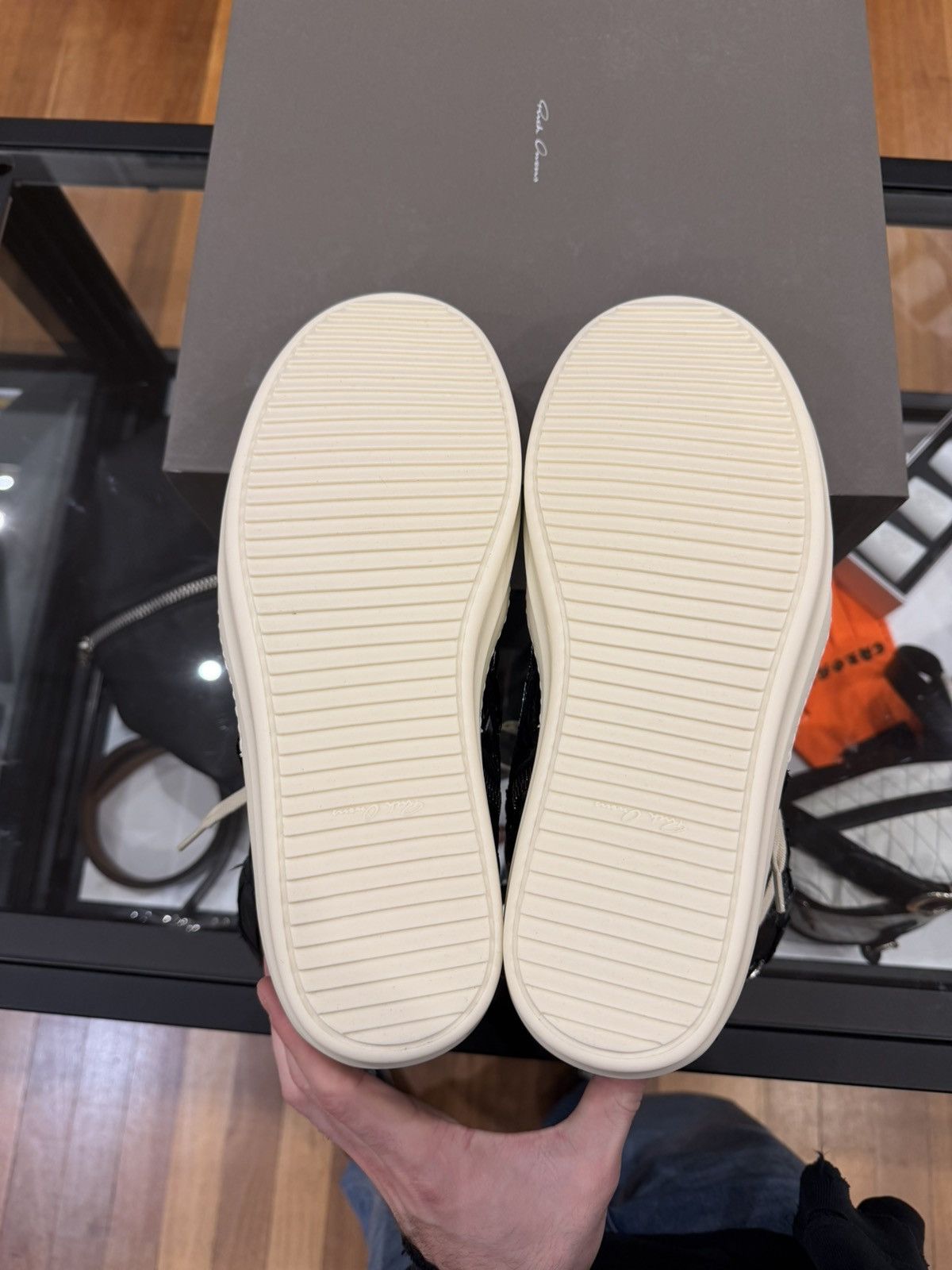 Rick Owens Rick Owens Geo Basket - Pirarucu Size US 11 / EU 44 - 7 Thumbnail