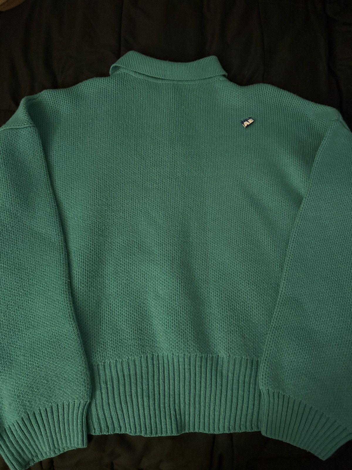 Ader Error ADER error Blue Wool Dery Polo oversized Size US L / EU 52-54 / 3 - 3 Thumbnail