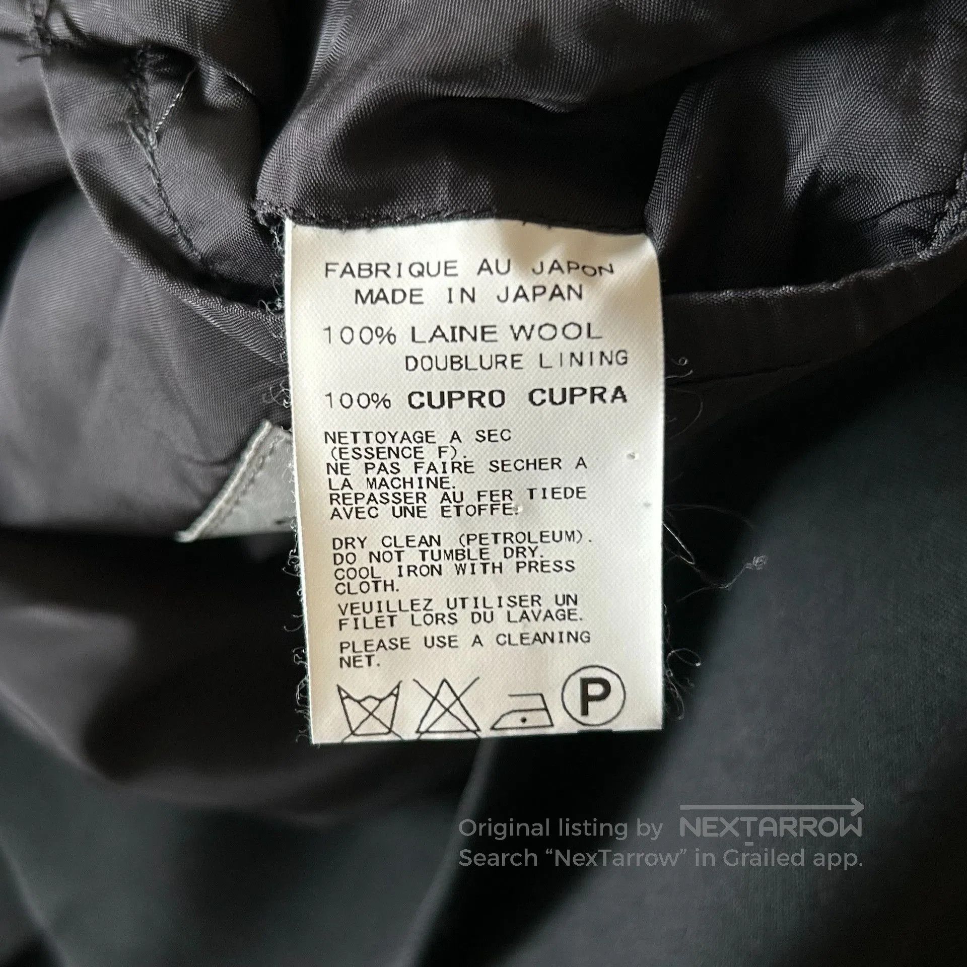 Yohji Yamamoto yohji yamamoto black tailored suit jacket. Size US S / EU 44-46 / 1 - 8 Thumbnail