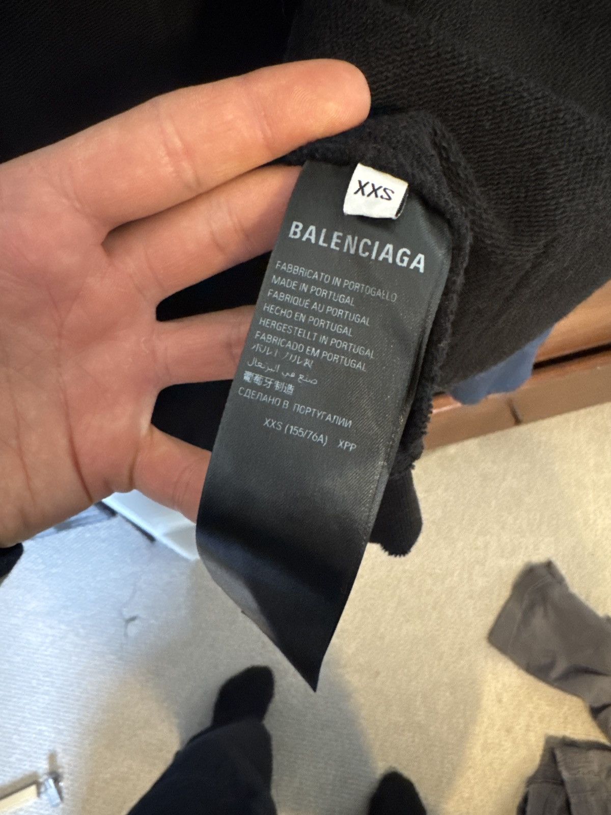 Balenciaga Skater Hoodie Size US XXS / EU 40 - 8 Thumbnail