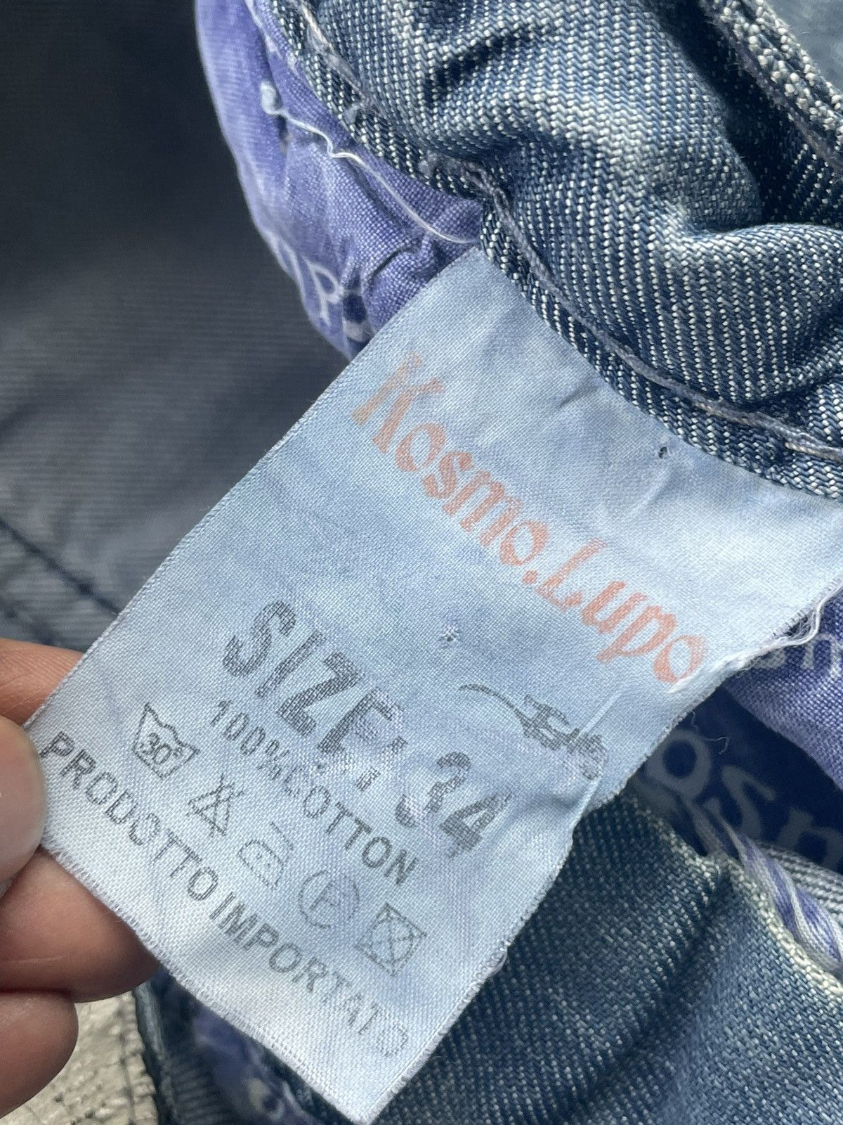 Japanese Brand Kosmo Lupo Denim Size US 36 / EU 52 - 17 Thumbnail