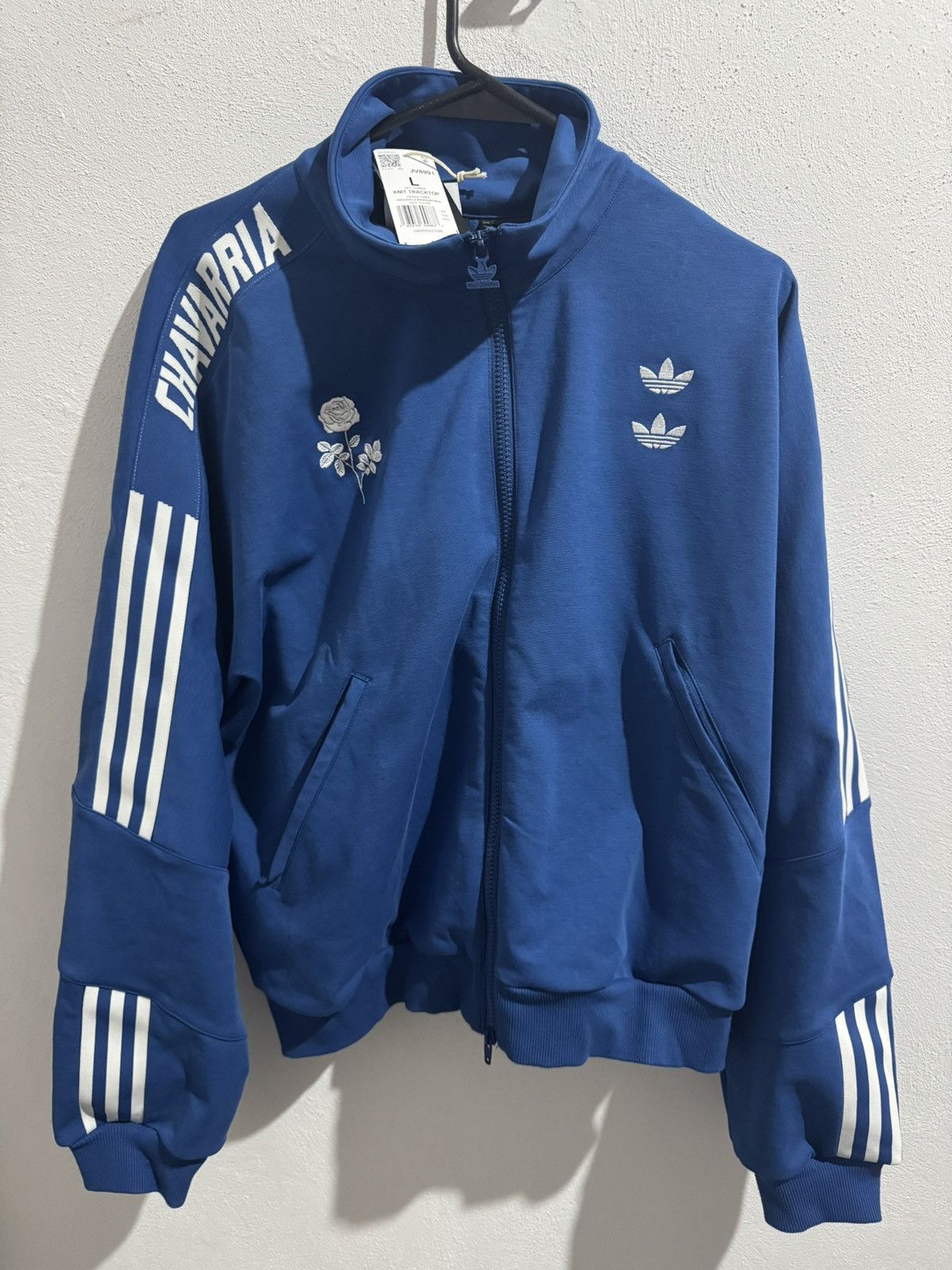 Adidas x willy chavarria knit track jacket