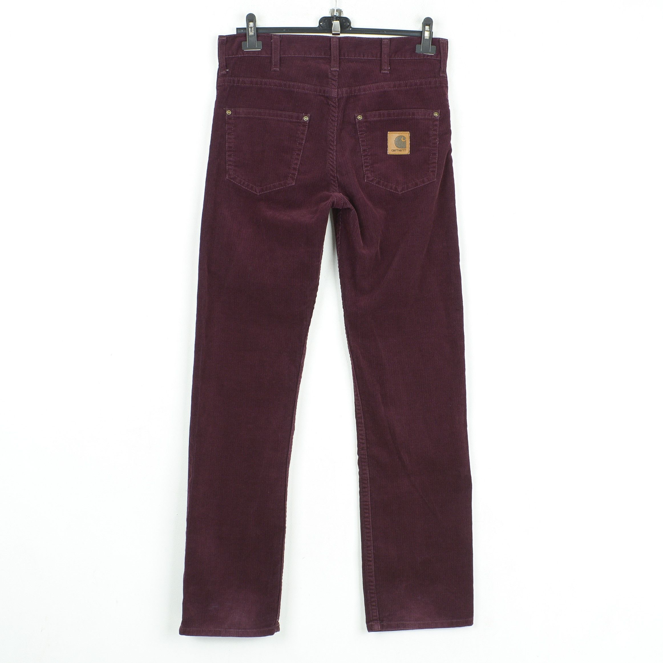 Carhartt Slim Pant Mens W29 L32 Corduroy Cords Pants Trousers Zip Fly Size US 29 - 3 Thumbnail