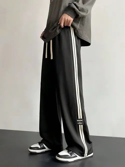 Japanese Brand Casual Versatile Straight Leg Sweatpants Size US 32 / EU 48 - 1 Thumbnail