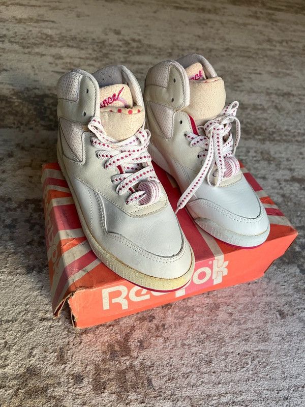 Reebok OG Reebok Dance Vintage 1990s Deadstock With Box Sneakers Size US 5.5 / EU 38 - 4 Thumbnail