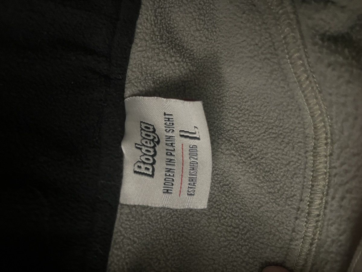 Bodega Bodega Incognito 1/4 Zip Pullover Hoodie Size US L / EU 52-54 / 3 - 3 Thumbnail