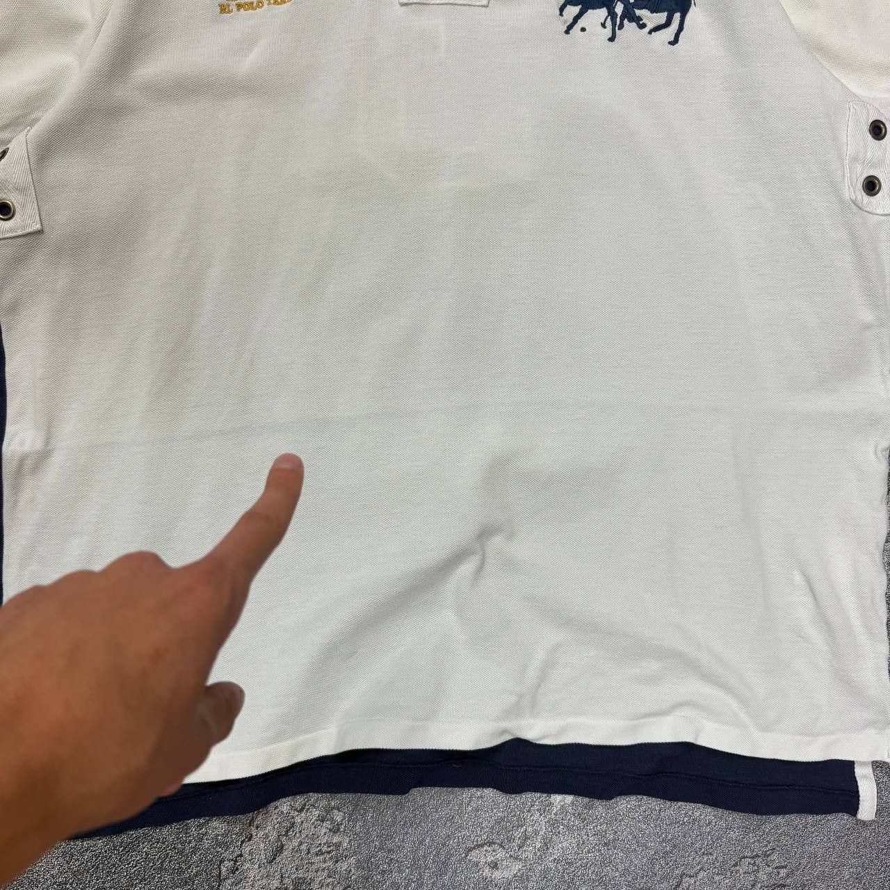 Polo Ralph Lauren Vintage Polo Ralph Lauren Triple Pony Polo Shirt #3 Size XXL Size US XXL / EU 58 / 5 - 5 Thumbnail
