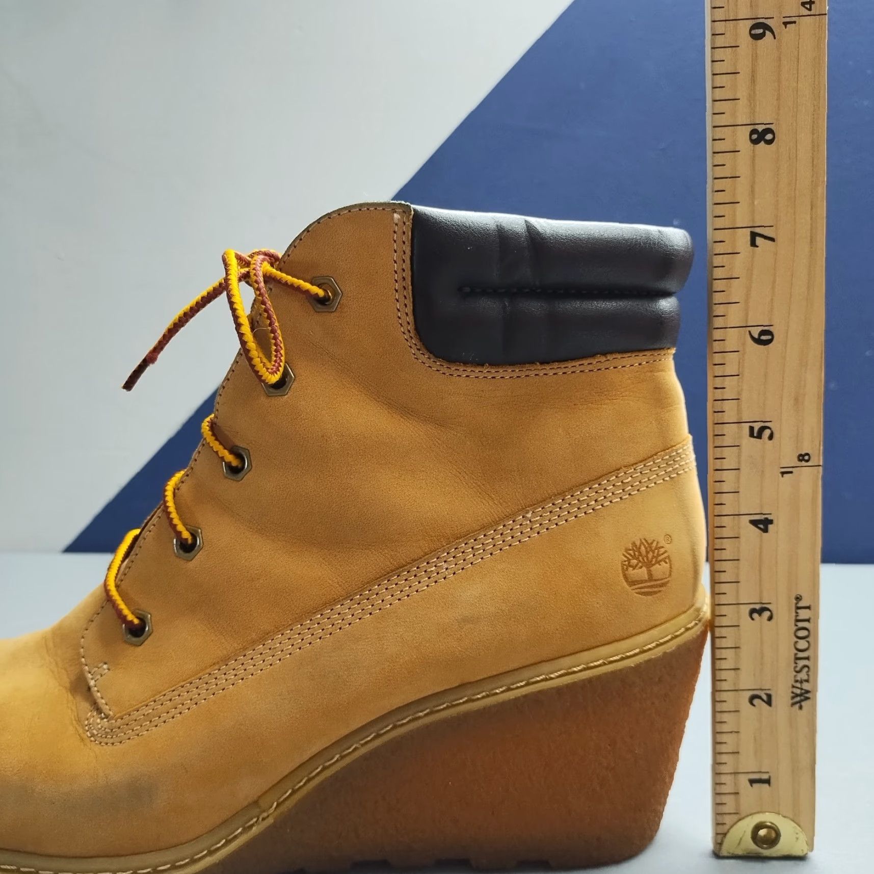 Timberland Timberland Earthkeepers Wedge Heel Boots Womens Size 10 Brown Lace Up 8251A Size US 10 / IT 40 - 6 Thumbnail