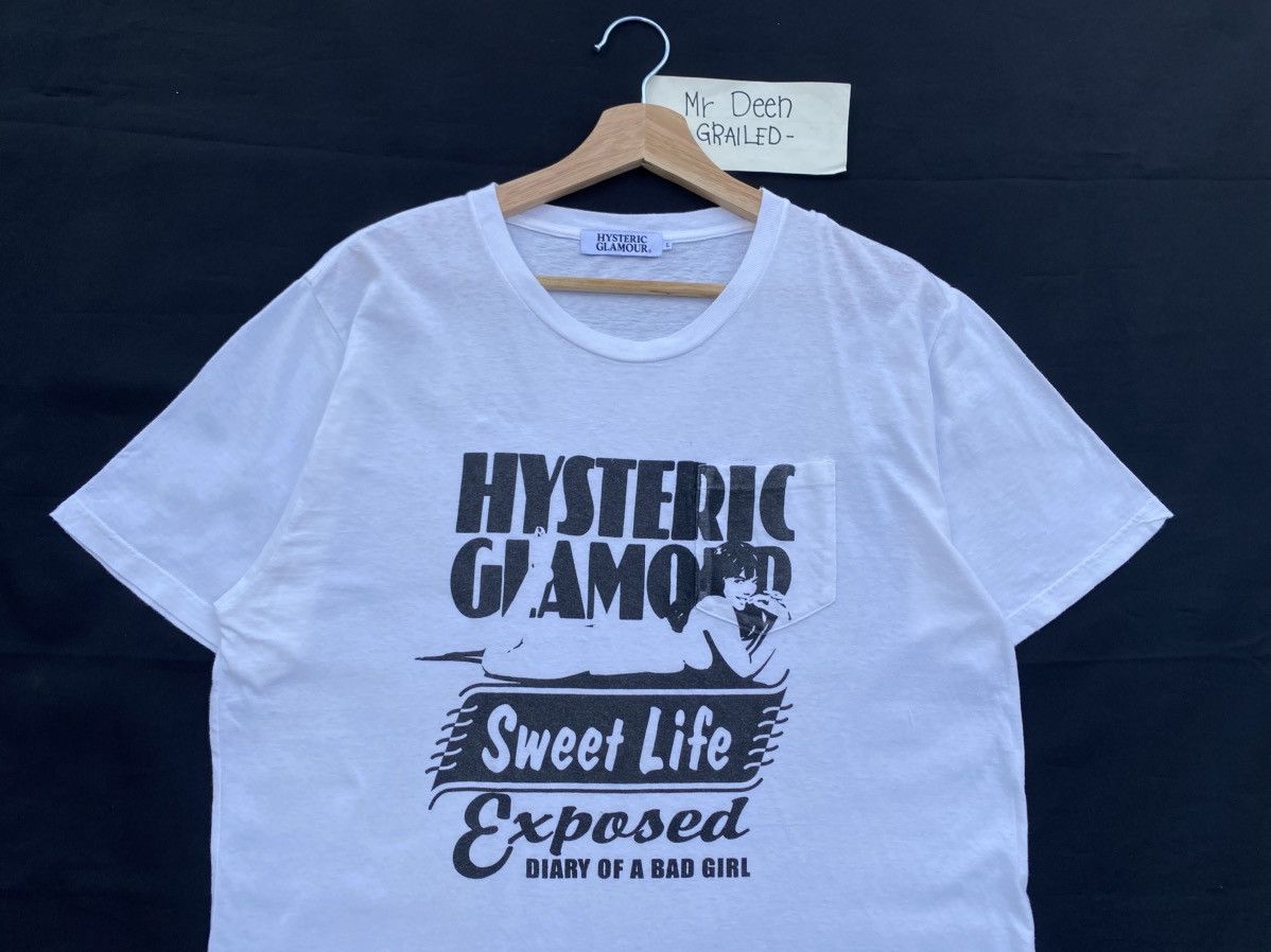 Hysteric Glamour Hysteric Glamour "Sweet Life Exposed Diary of a Bad Girl"Tee Size US L / EU 52-54 / 3 - 7 Thumbnail