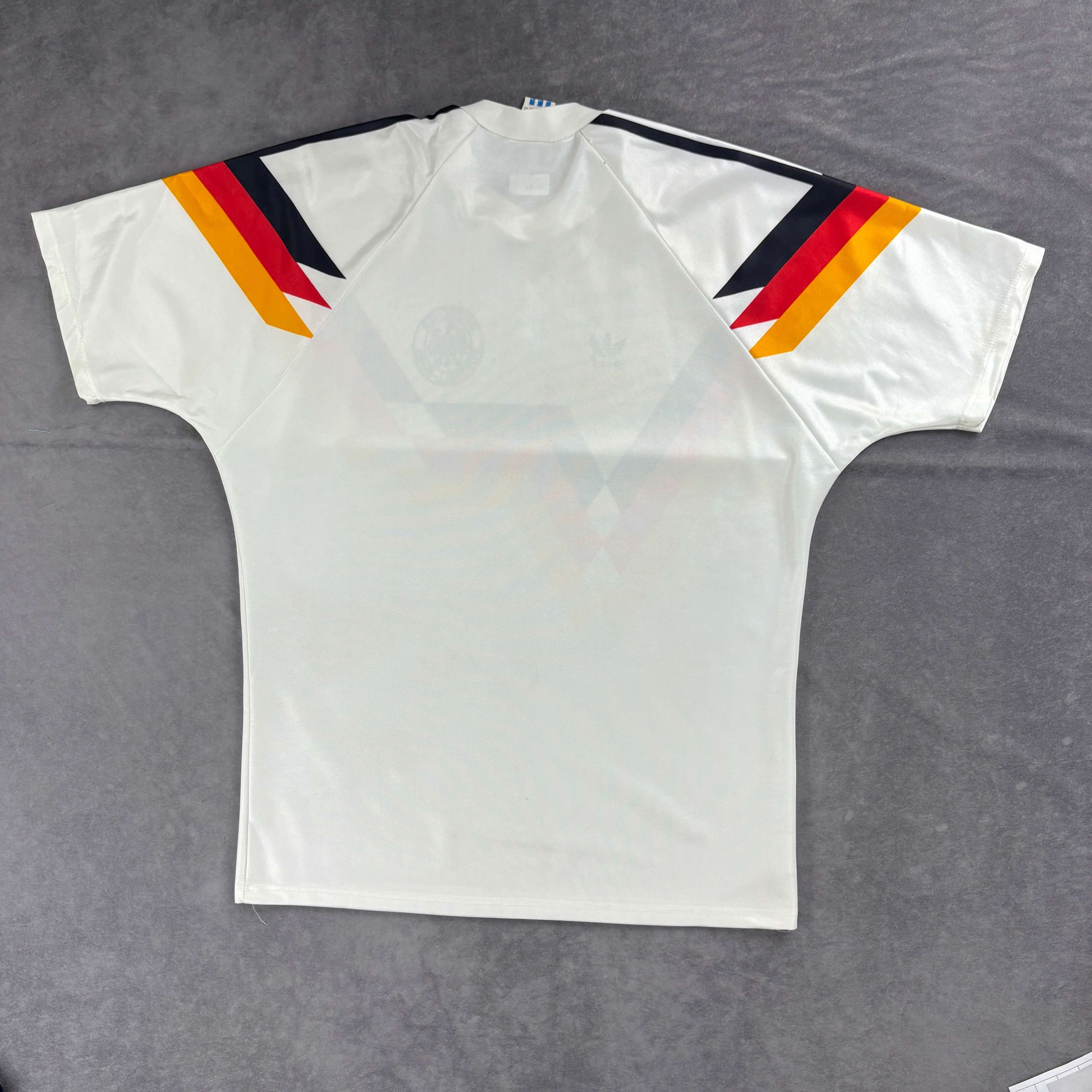 Adidas Germany 1988-91 Adidas home football jersey shirt size M Size US M / EU 48-50 / 2 - 2 Thumbnail