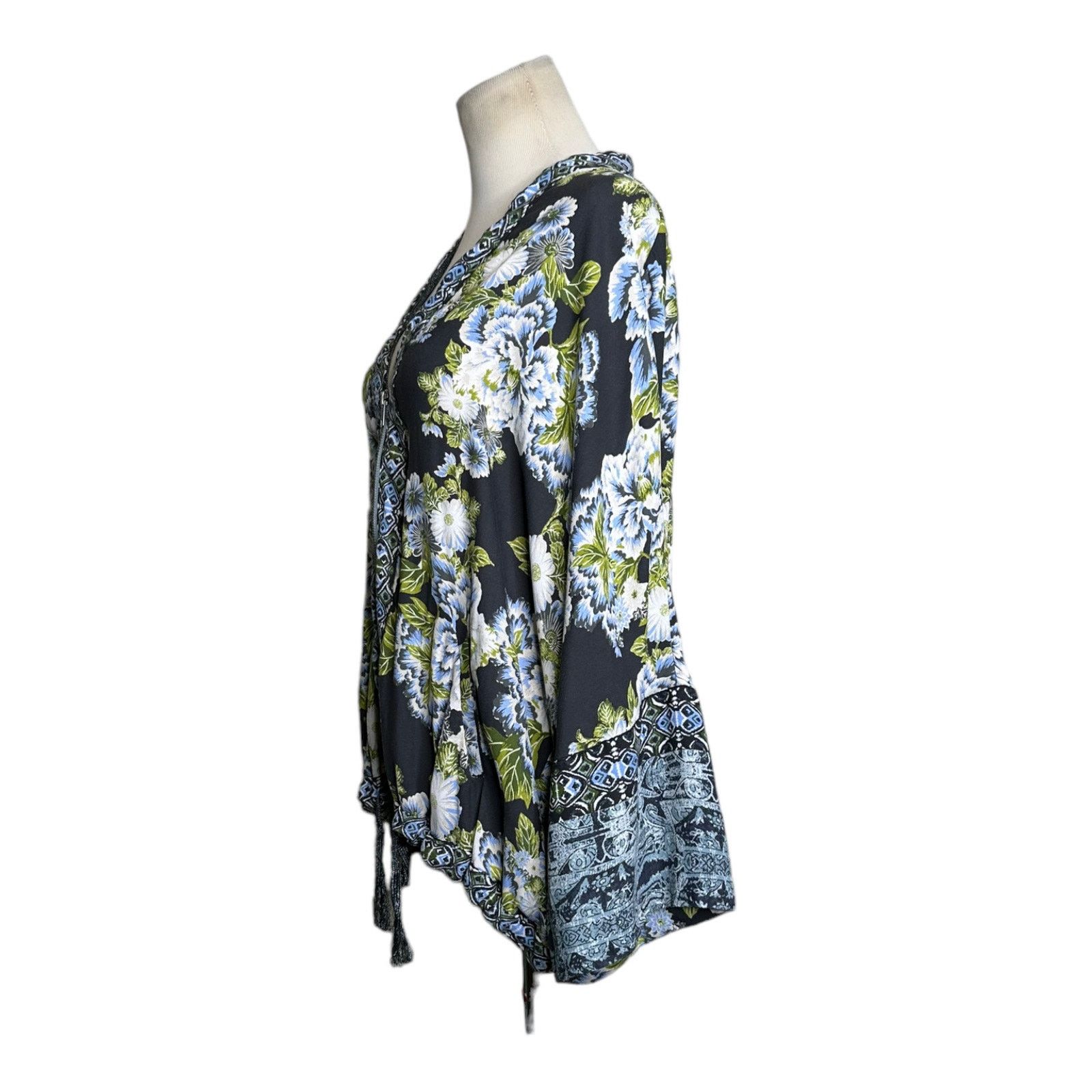 Free People Free People Wildflower Cinched Kimono Jacket Size XS/S Size S / US 4 / IT 40 - 7 Thumbnail