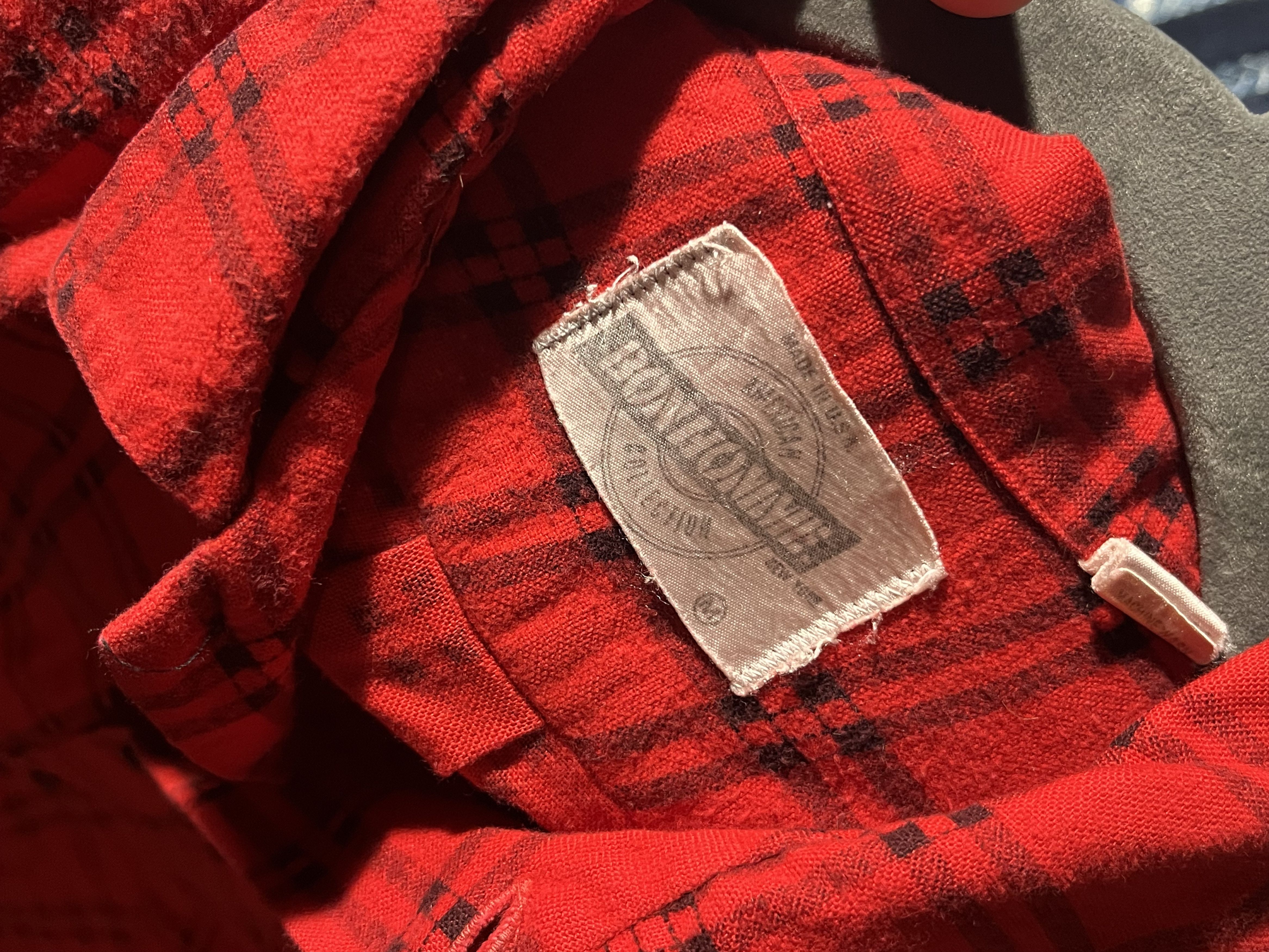 Other Vintage American Made flannel button-up - M Size US M / EU 48-50 / 2 - 2 Thumbnail