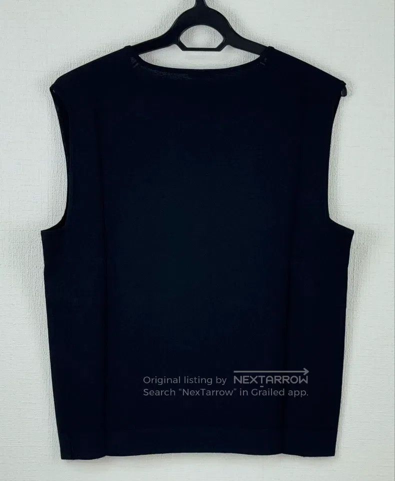 Hermes Hermes Square-necked Rare Vest Size L / US 10 / IT 46 - 2 Thumbnail