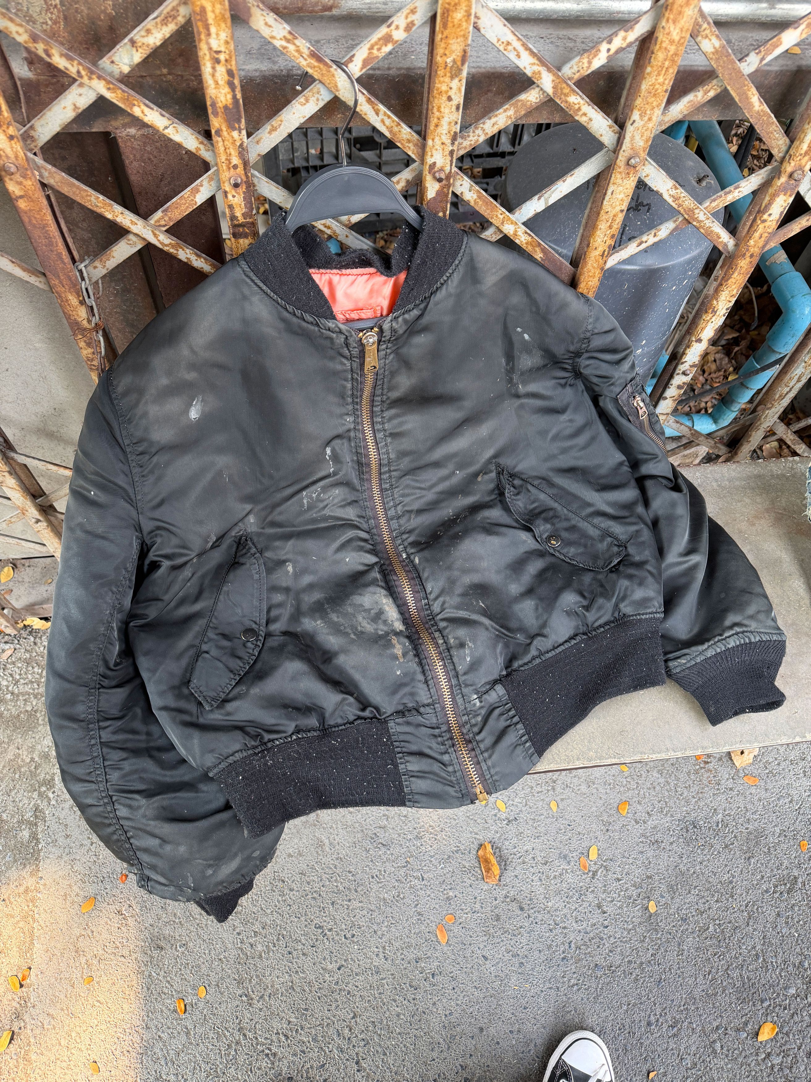 Alpha Industries Sun Faded MA-1 Bomber Jacket Size US L / EU 52-54 / 3 - 3 Thumbnail