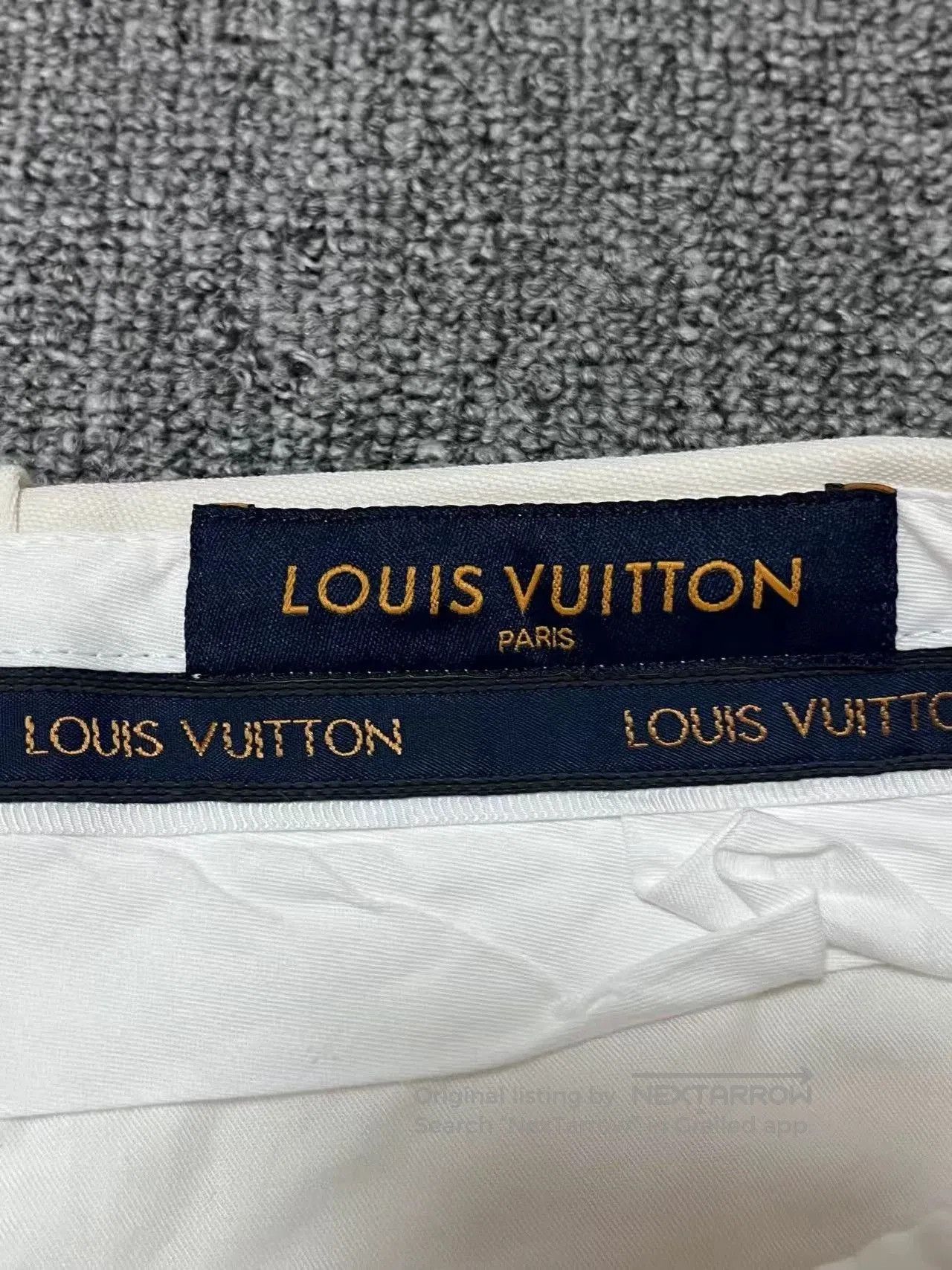 Louis Vuitton Louis Vuitton White Logo Wool Shorts. Size US 42 / EU 58 - 4 Thumbnail