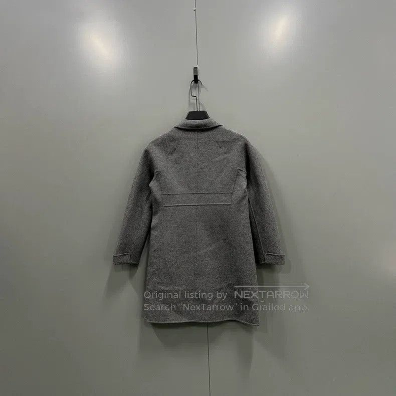 Max Mara Max Mara Grey Coat Size S / US 4 / IT 40 - 2 Thumbnail