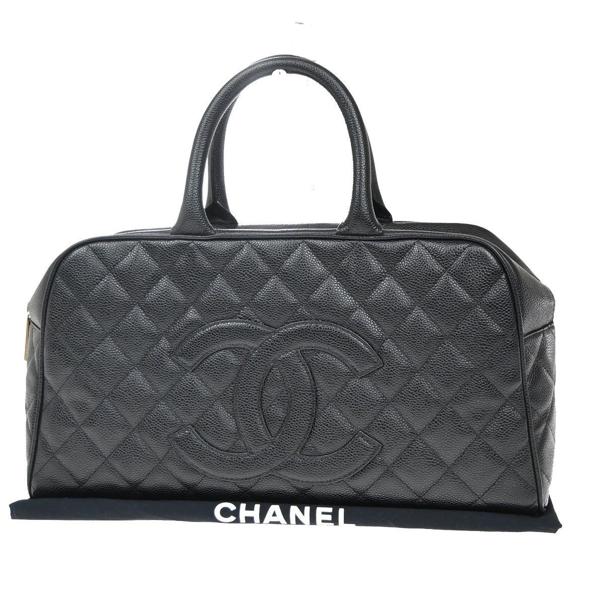 Chanel Chanel Timeless CC Bowler Bag Quilted Leather Size ONE SIZE - 1 Thumbnail