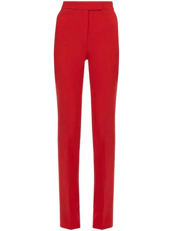 Salvatore Ferragamo o1y0426 Sweatpant in Red Size 27" / US 4 / IT 40 - 1 Thumbnail