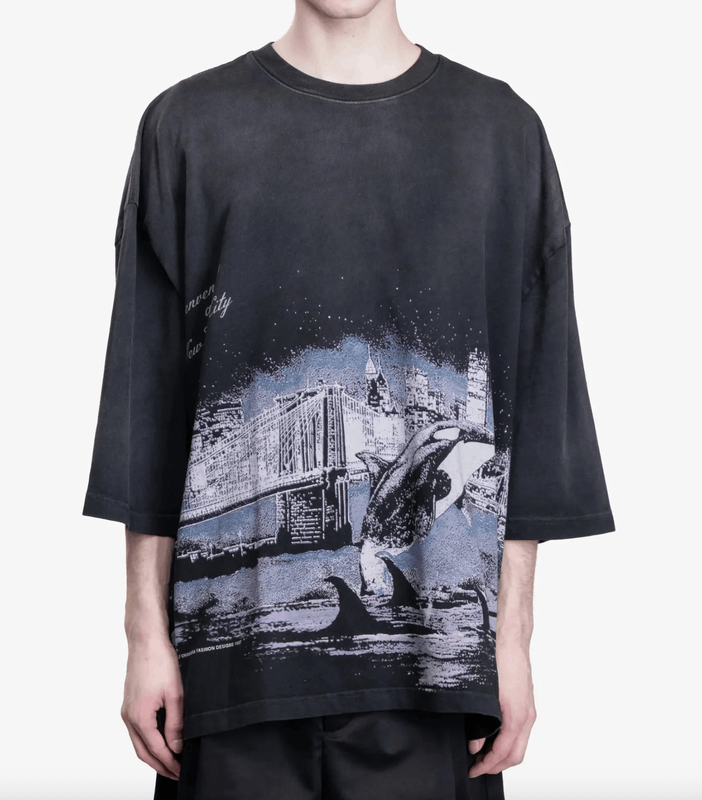 Willy Chavarria WILLY CHAVARRIA Free Willy Buffalo Tee Medium Size US M / EU 48-50 / 2 - 2 Thumbnail